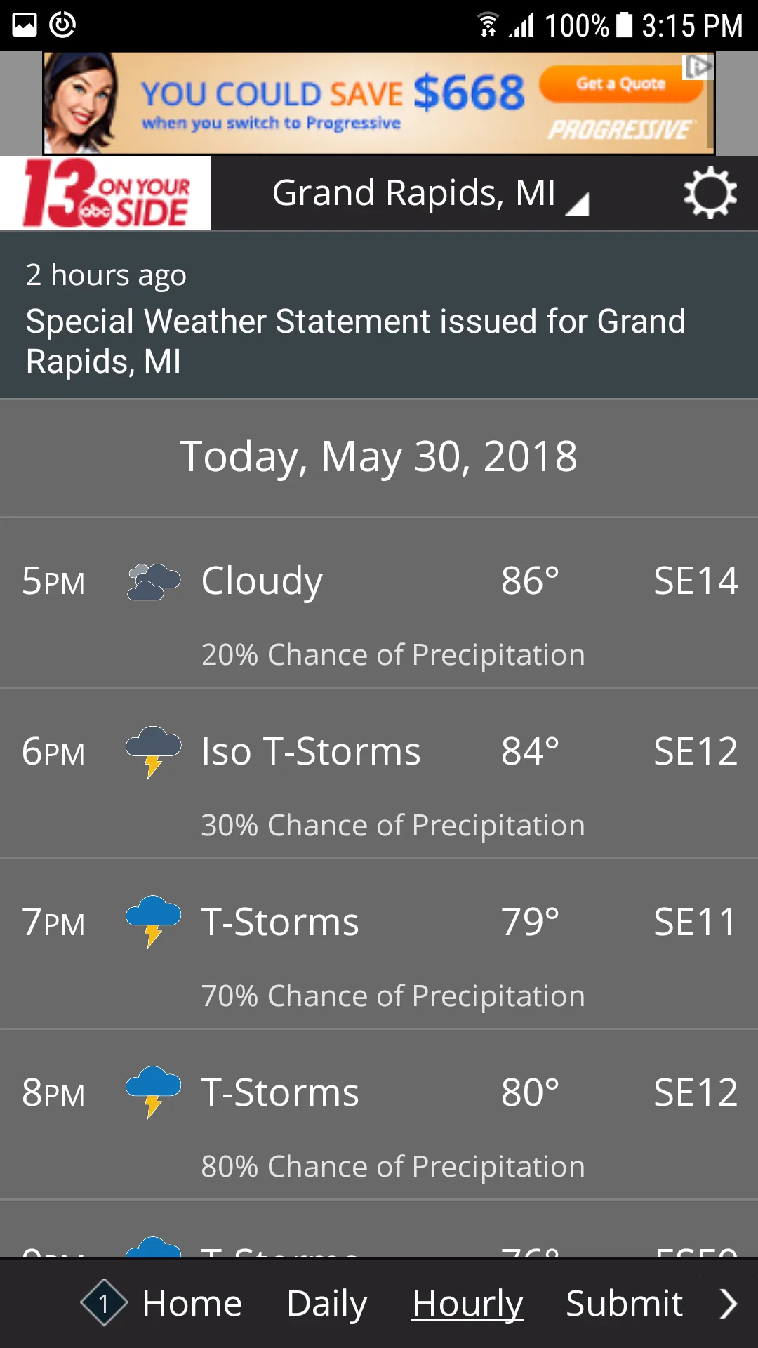 WZZM 13 Weather | Indus Appstore | Screenshot