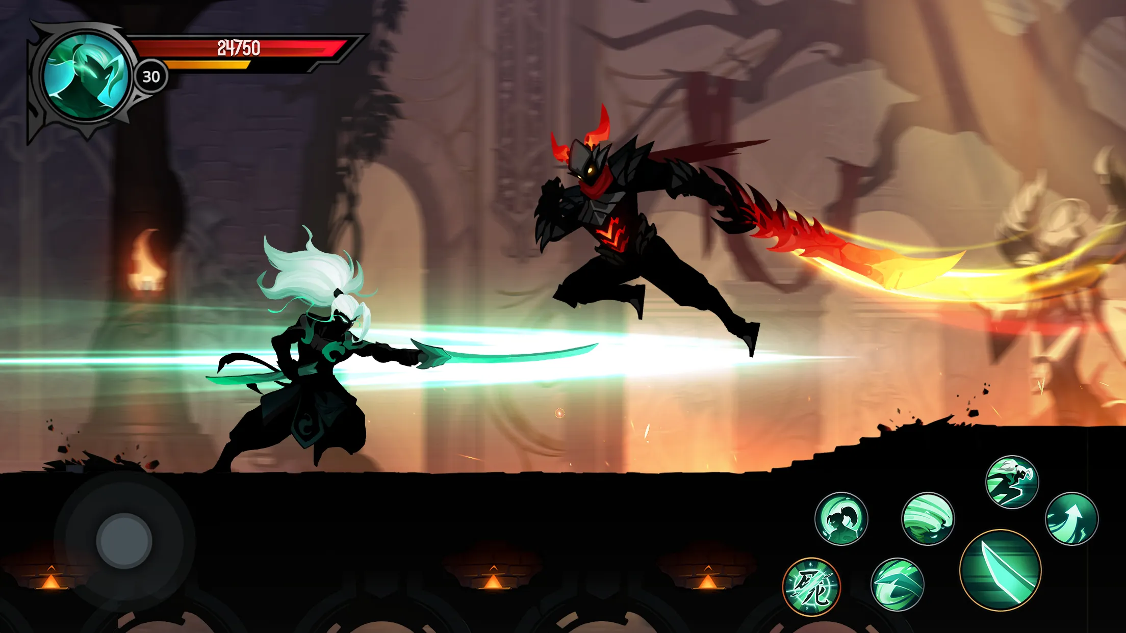 Shadow Knight: Ninja Game War | Indus Appstore | Screenshot