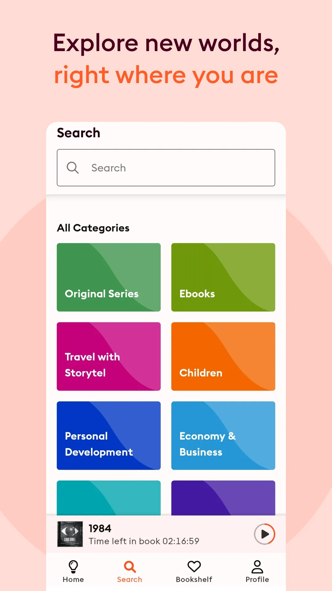 Storytel: Audiobooks & Ebooks | Indus Appstore | Screenshot