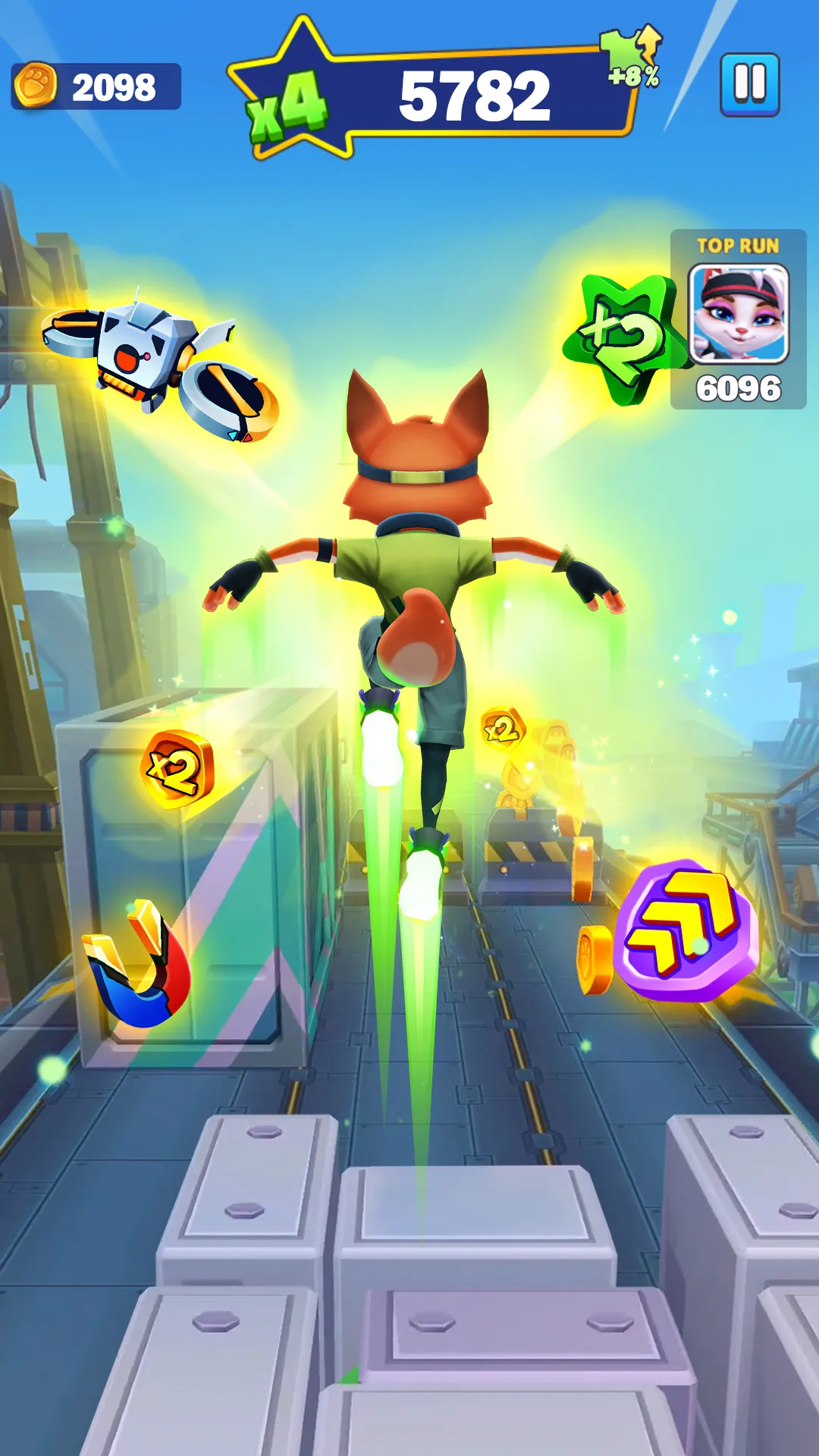 Runner Heroes | Indus Appstore | Screenshot