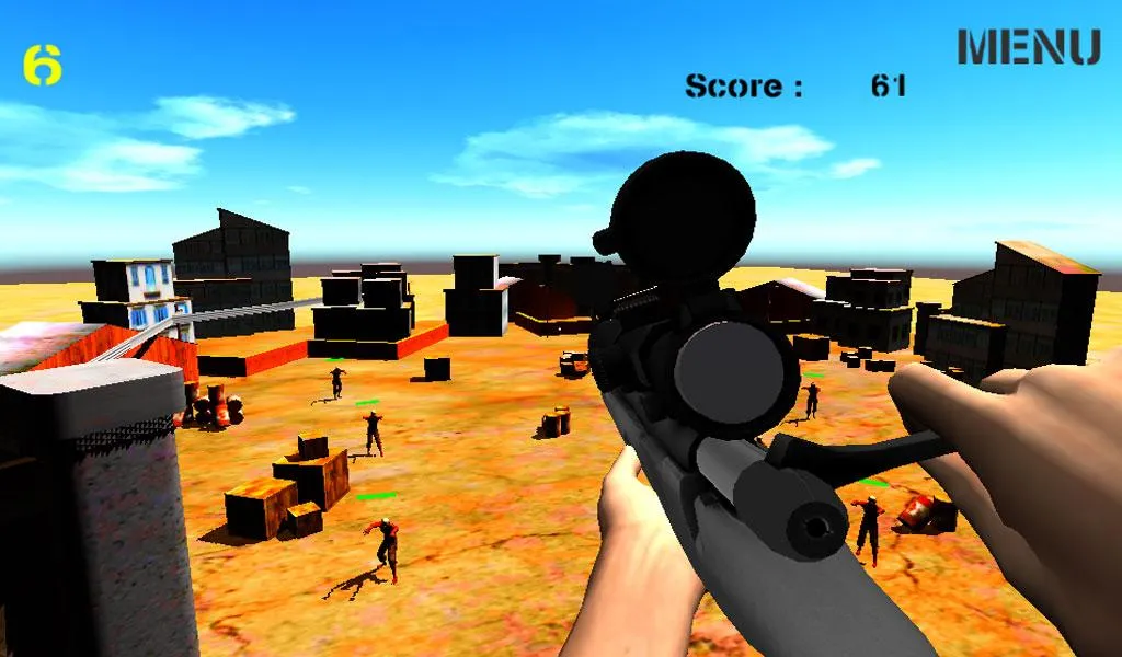 Zombie Sniper Shooter 3D | Indus Appstore | Screenshot