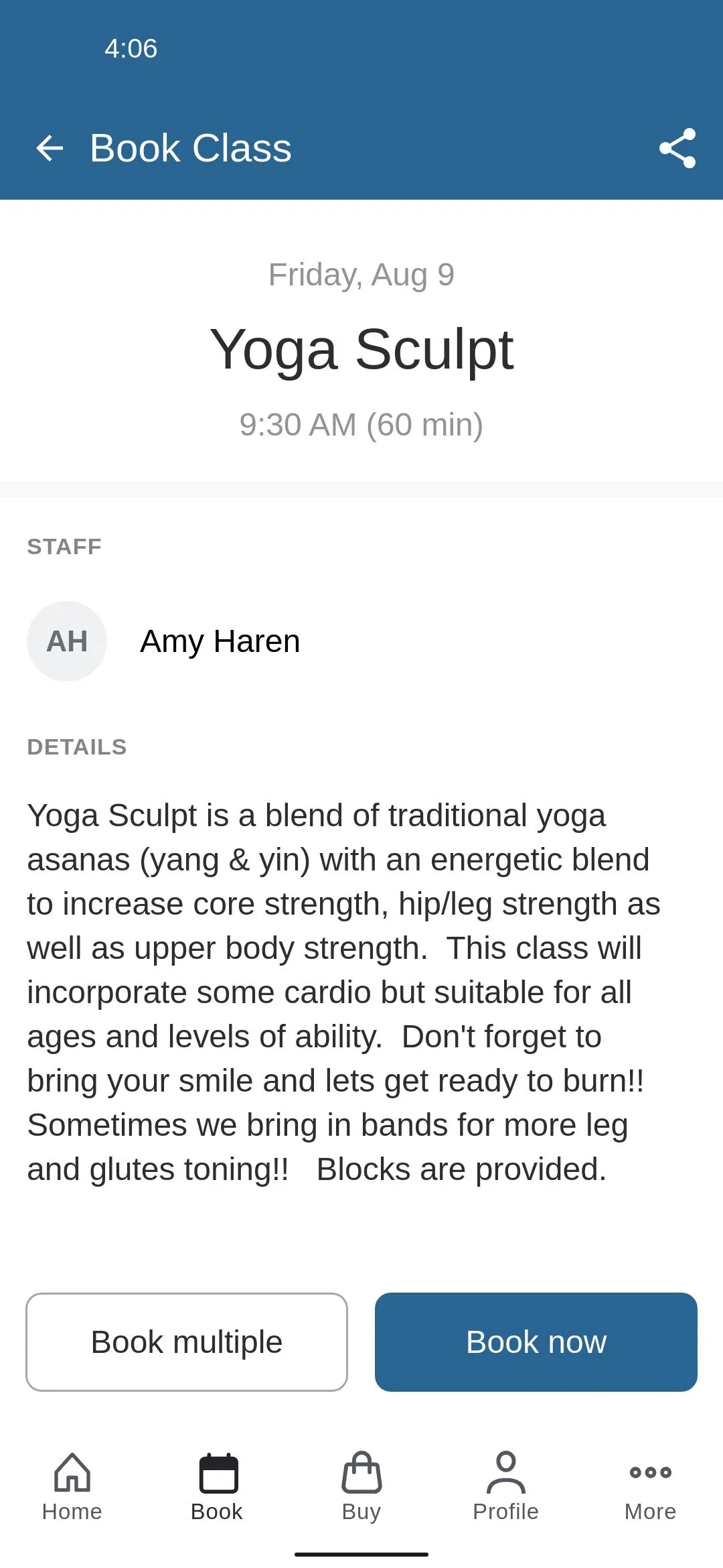 HotYoga4You SRQ | Indus Appstore | Screenshot