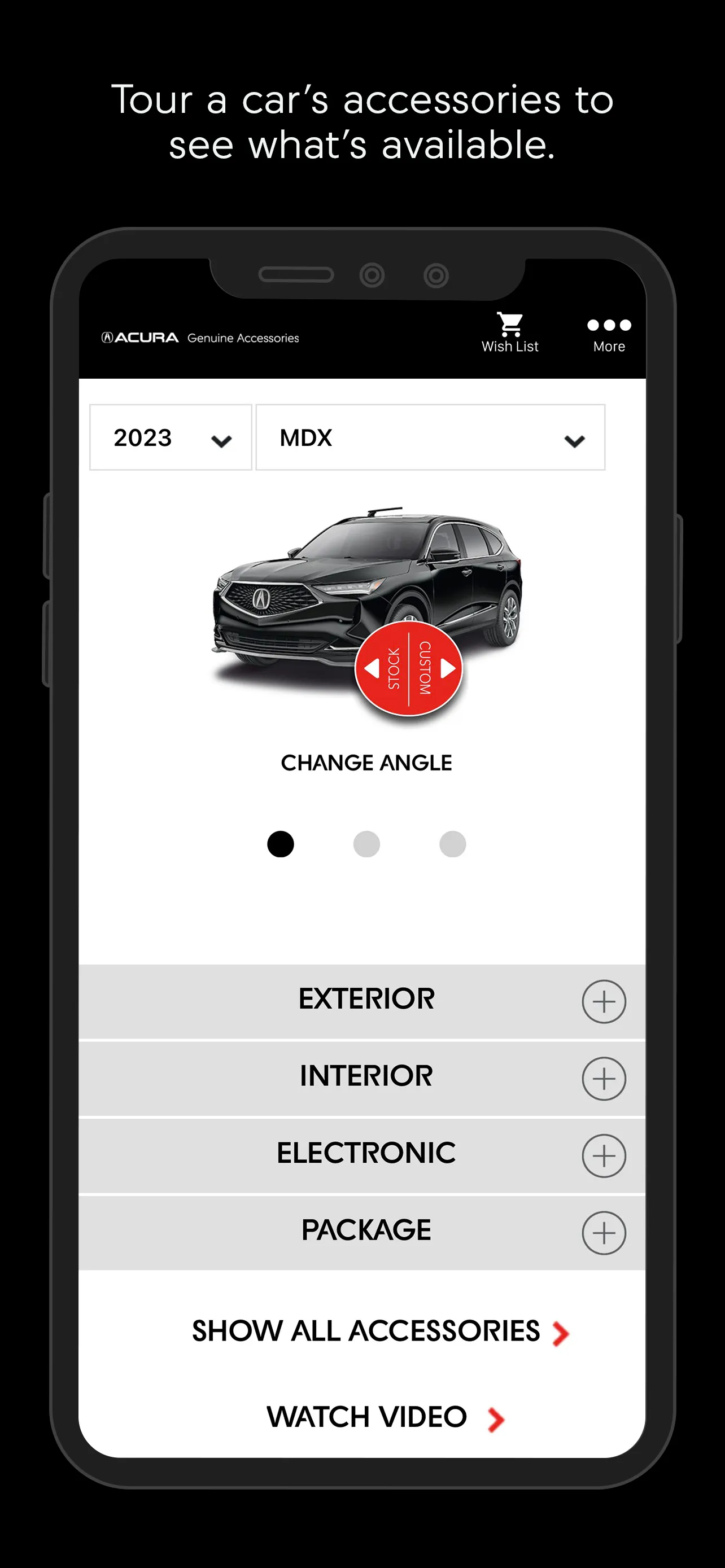 Genuine Acura Accessories | Indus Appstore | Screenshot