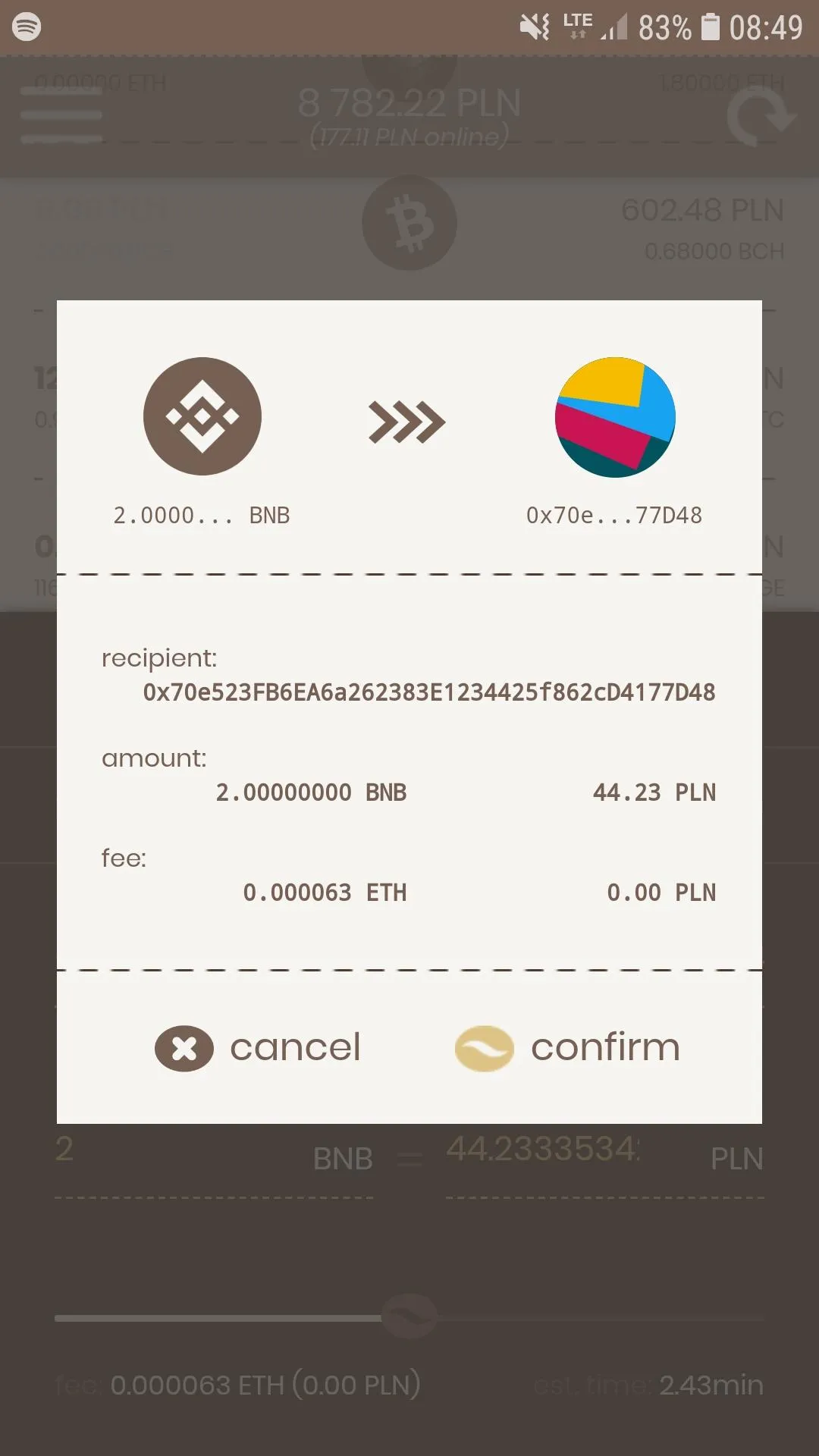 Coffee Wallet | Indus Appstore | Screenshot