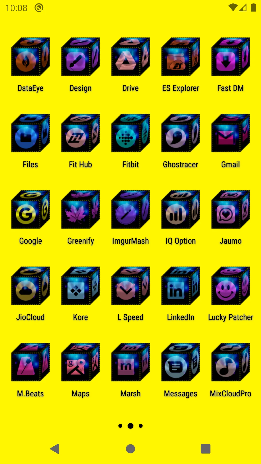 3D Colorful Icon Pack | Indus Appstore | Screenshot