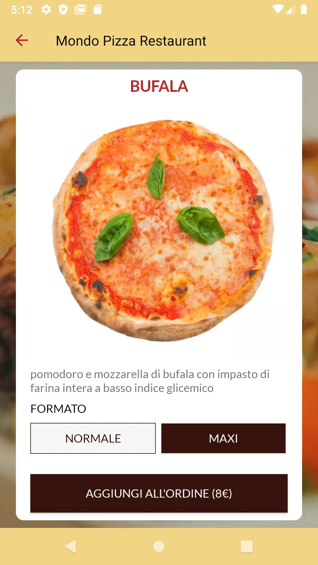 Mondo Pizza Restaurant | Indus Appstore | Screenshot