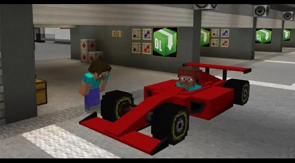 Minecraft car mod. Vehicle | Indus Appstore | Screenshot