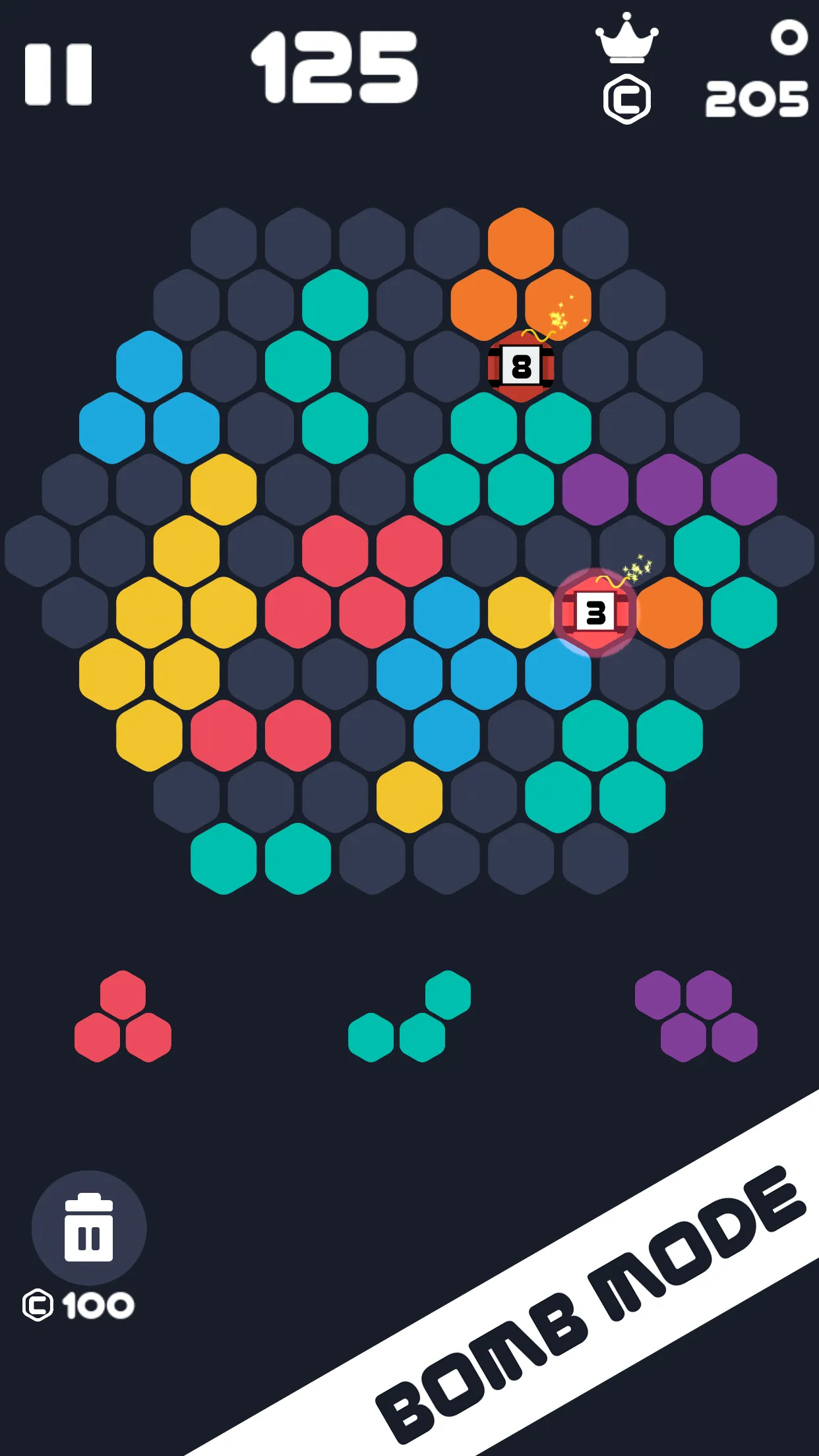 Hexa Brick: Hexagon Block 1010 | Indus Appstore | Screenshot