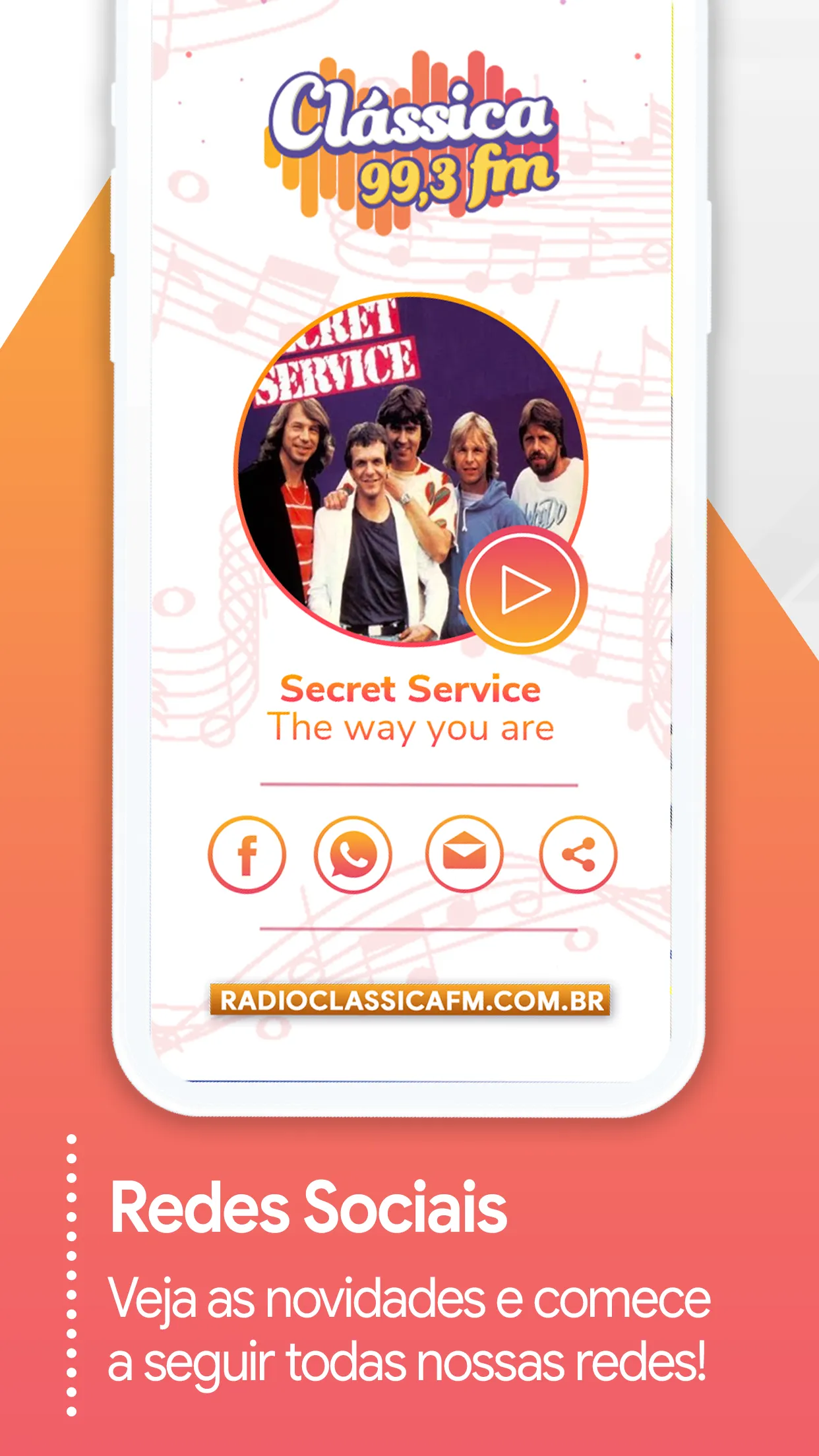 Clássica FM – Foz do Iguaçu | Indus Appstore | Screenshot