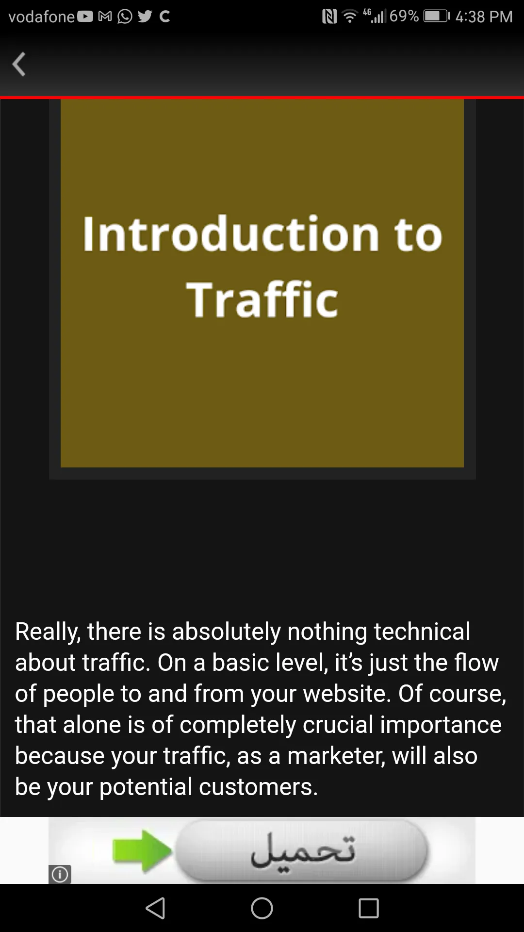 How To Generate Traffic | Indus Appstore | Screenshot