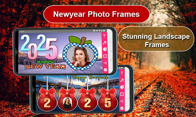 Newyear Photo Frames Editor | Indus Appstore | Screenshot