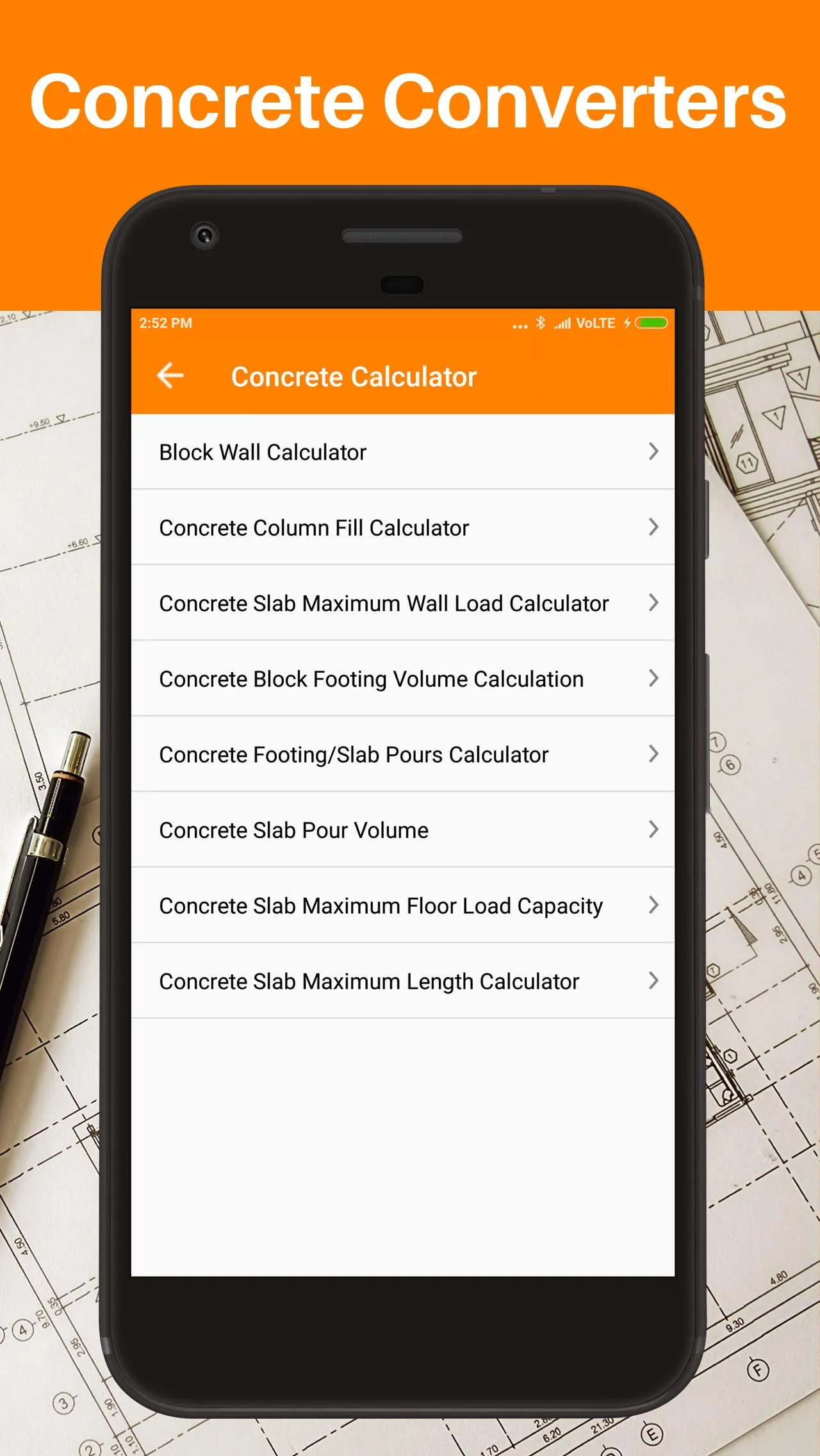 Civil Calculators & Converters | Indus Appstore | Screenshot