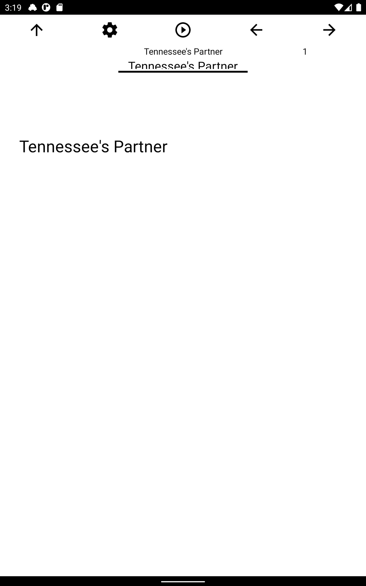 Book, Tennessee's Partner | Indus Appstore | Screenshot