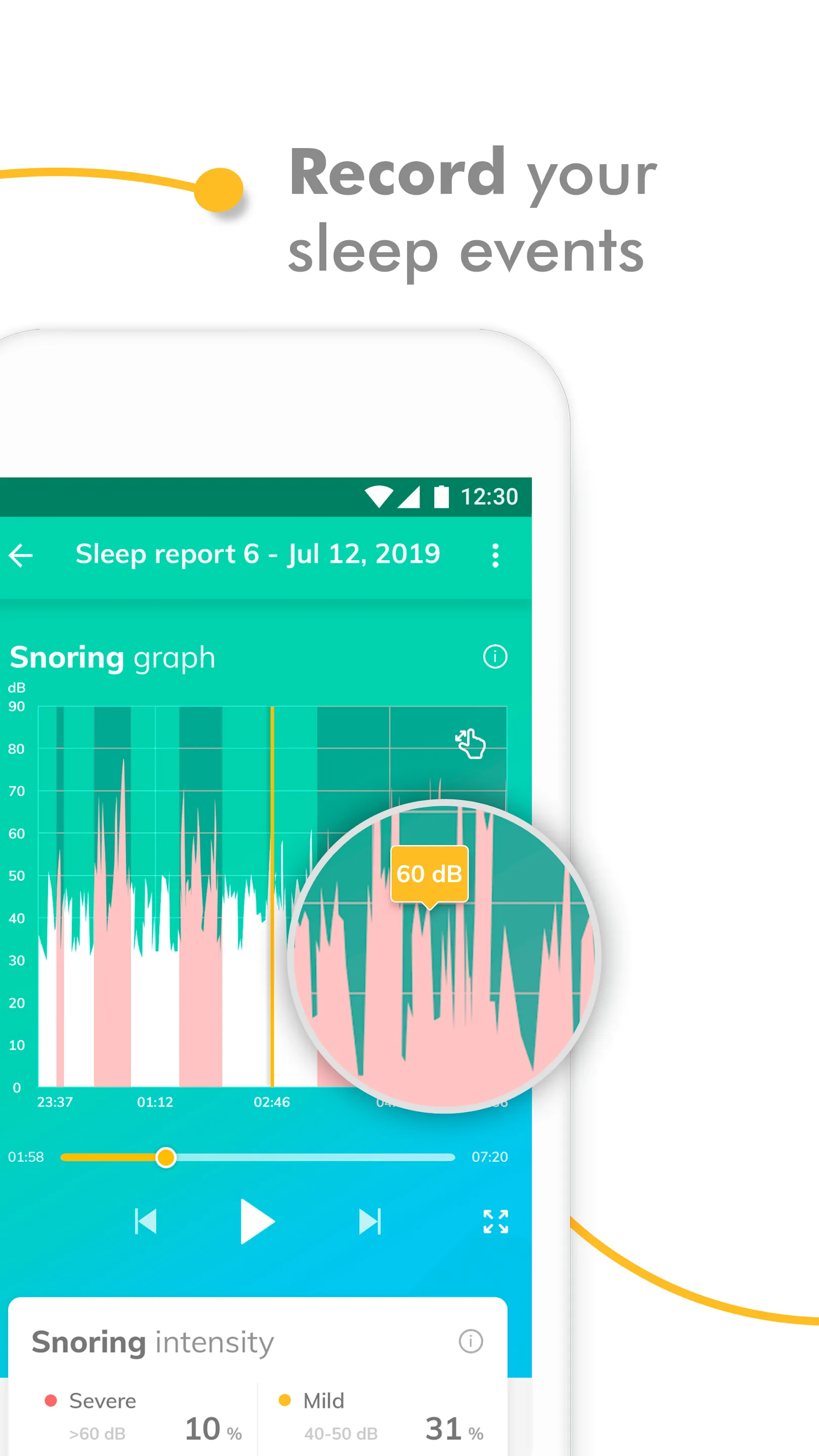 Goodsomnia Lab: Track snoring | Indus Appstore | Screenshot