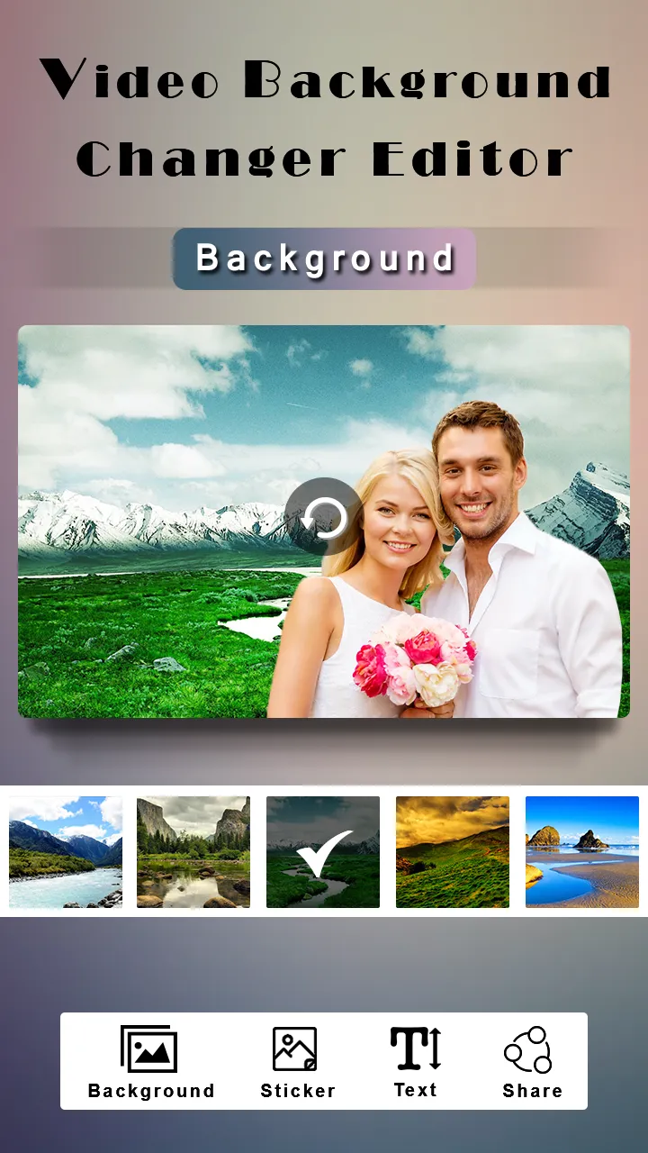 Change Video Background | Indus Appstore | Screenshot