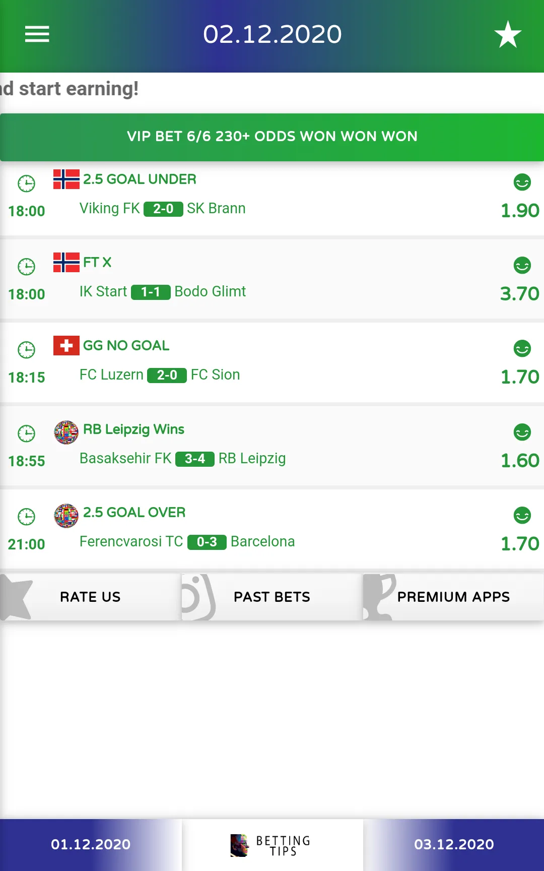 Betting Tips - Alex | Indus Appstore | Screenshot