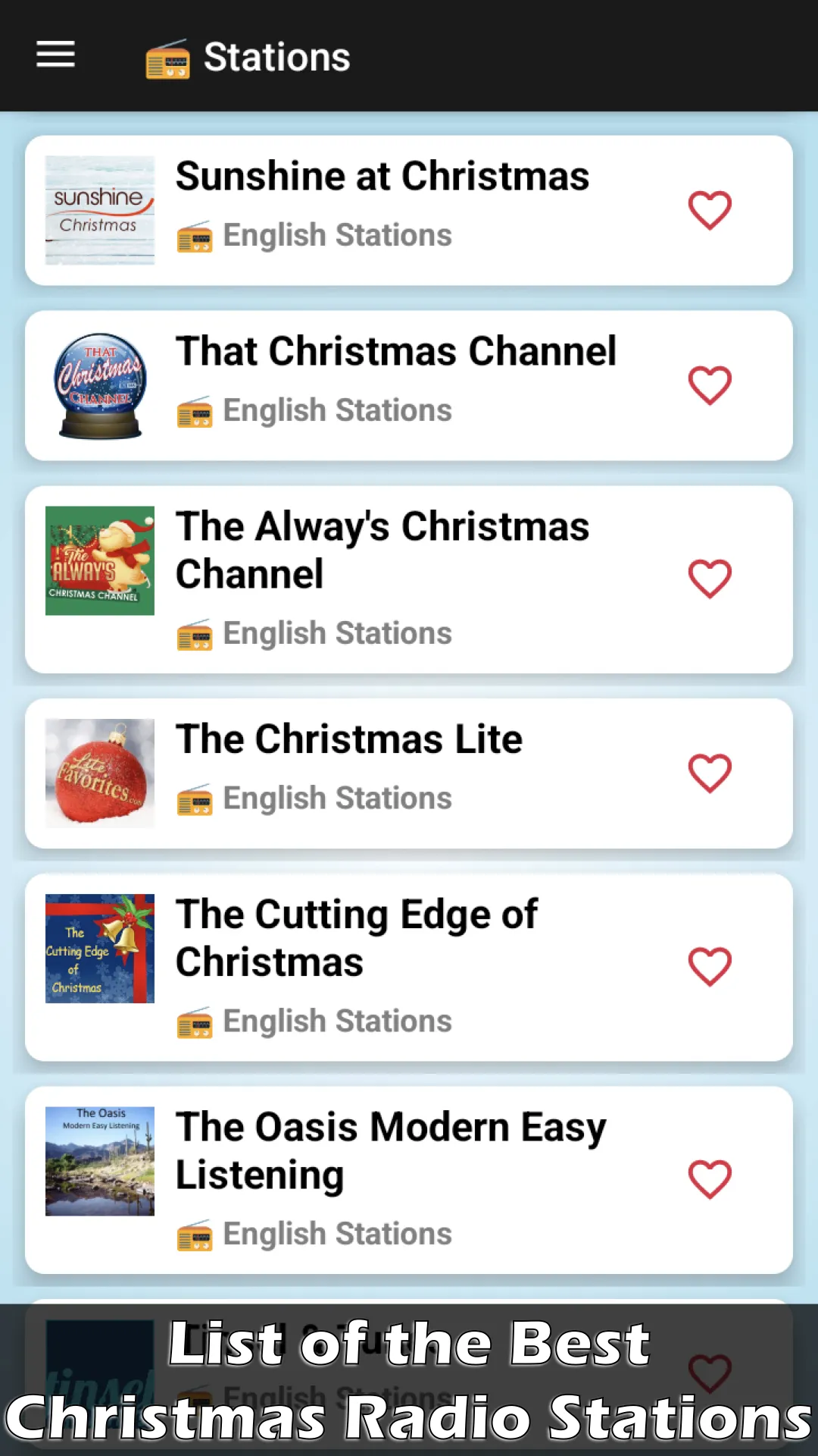 Christmas Radio Station App | Indus Appstore | Screenshot