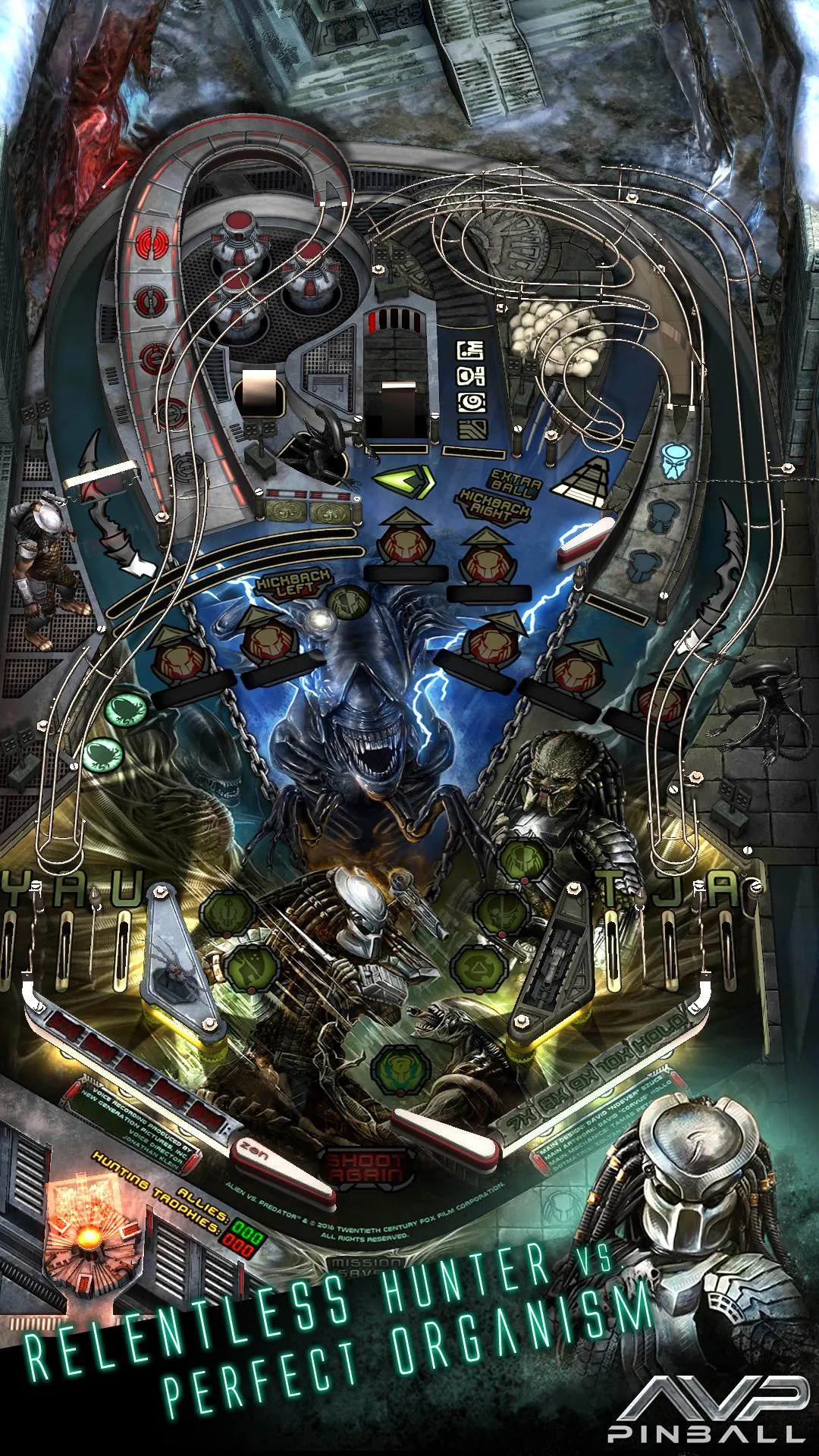 Aliens vs. Pinball | Indus Appstore | Screenshot