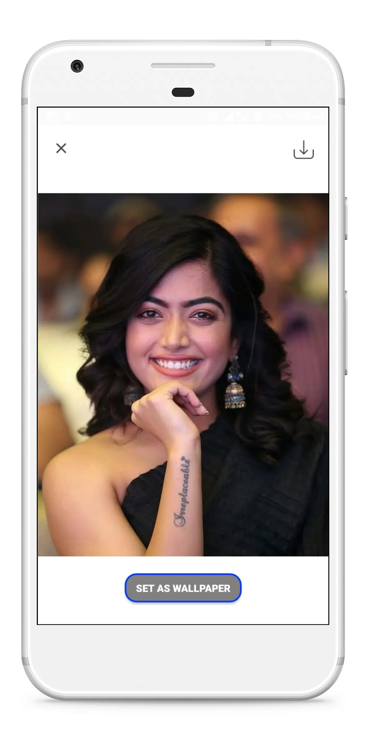 Rashmika Mandanna HD WallPaper | Indus Appstore | Screenshot