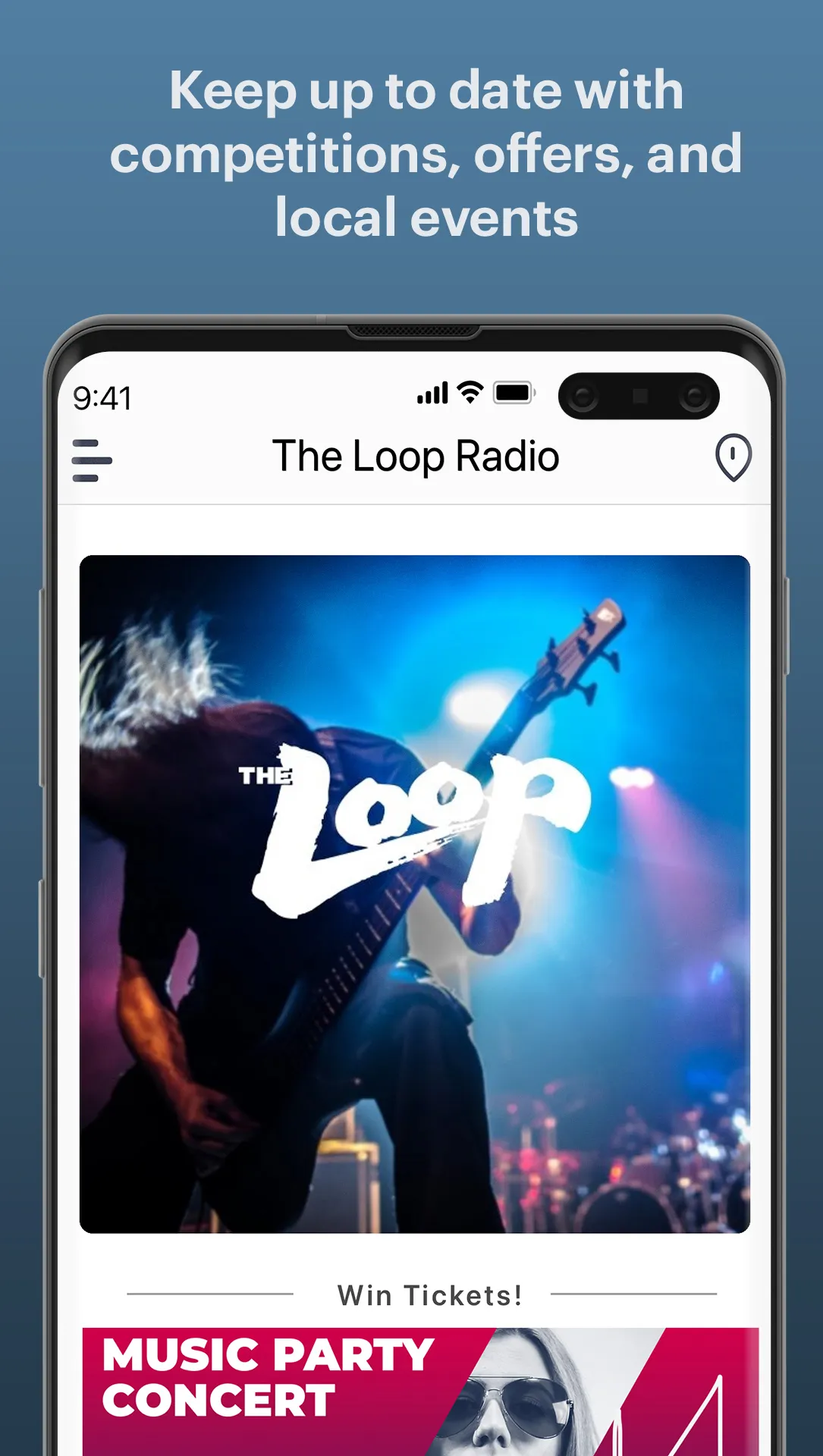 The Loop Radio | Indus Appstore | Screenshot