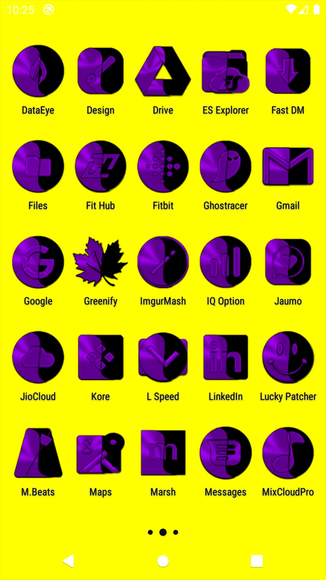 Wicked Purple Icon Pack | Indus Appstore | Screenshot