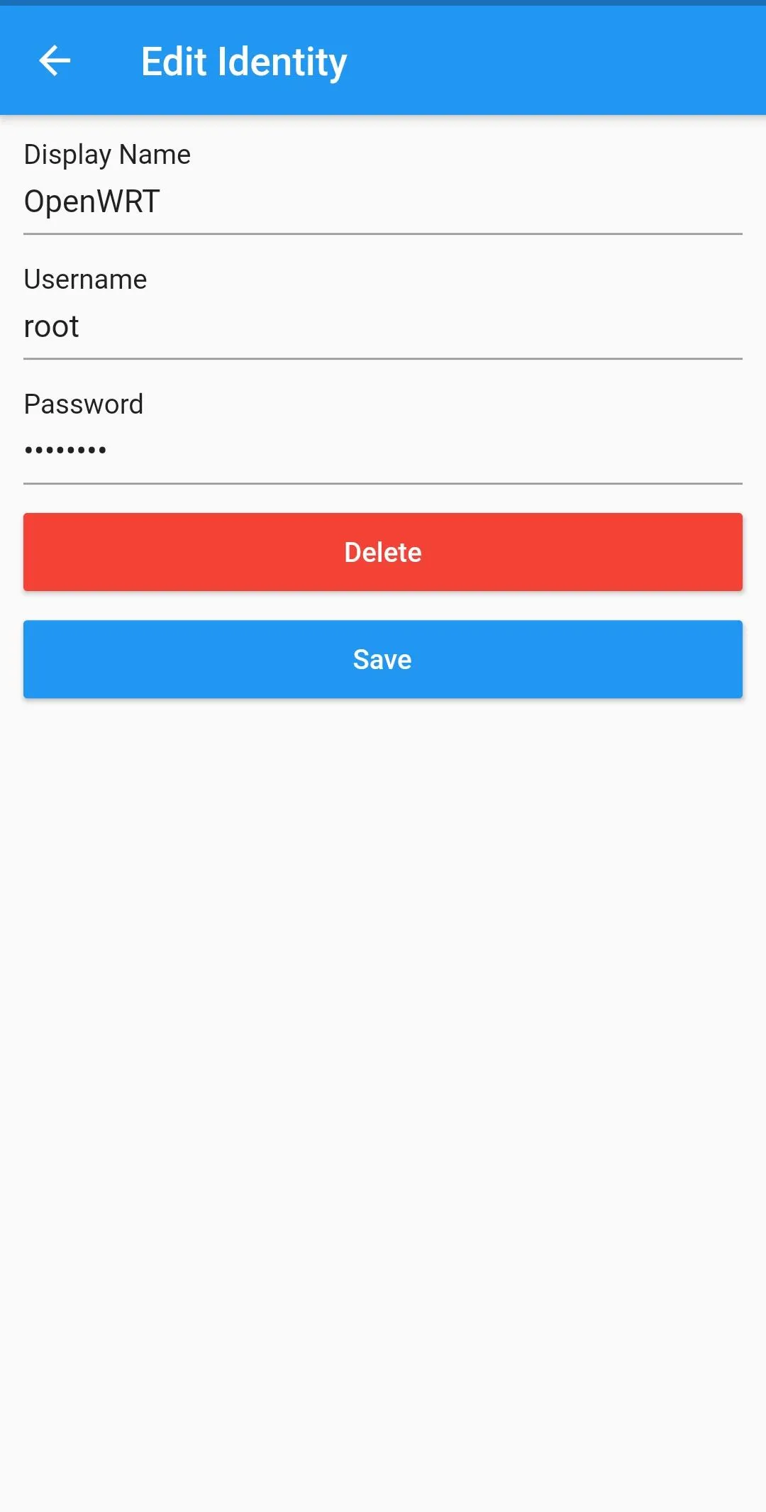 OpenWrt Manager | Indus Appstore | Screenshot