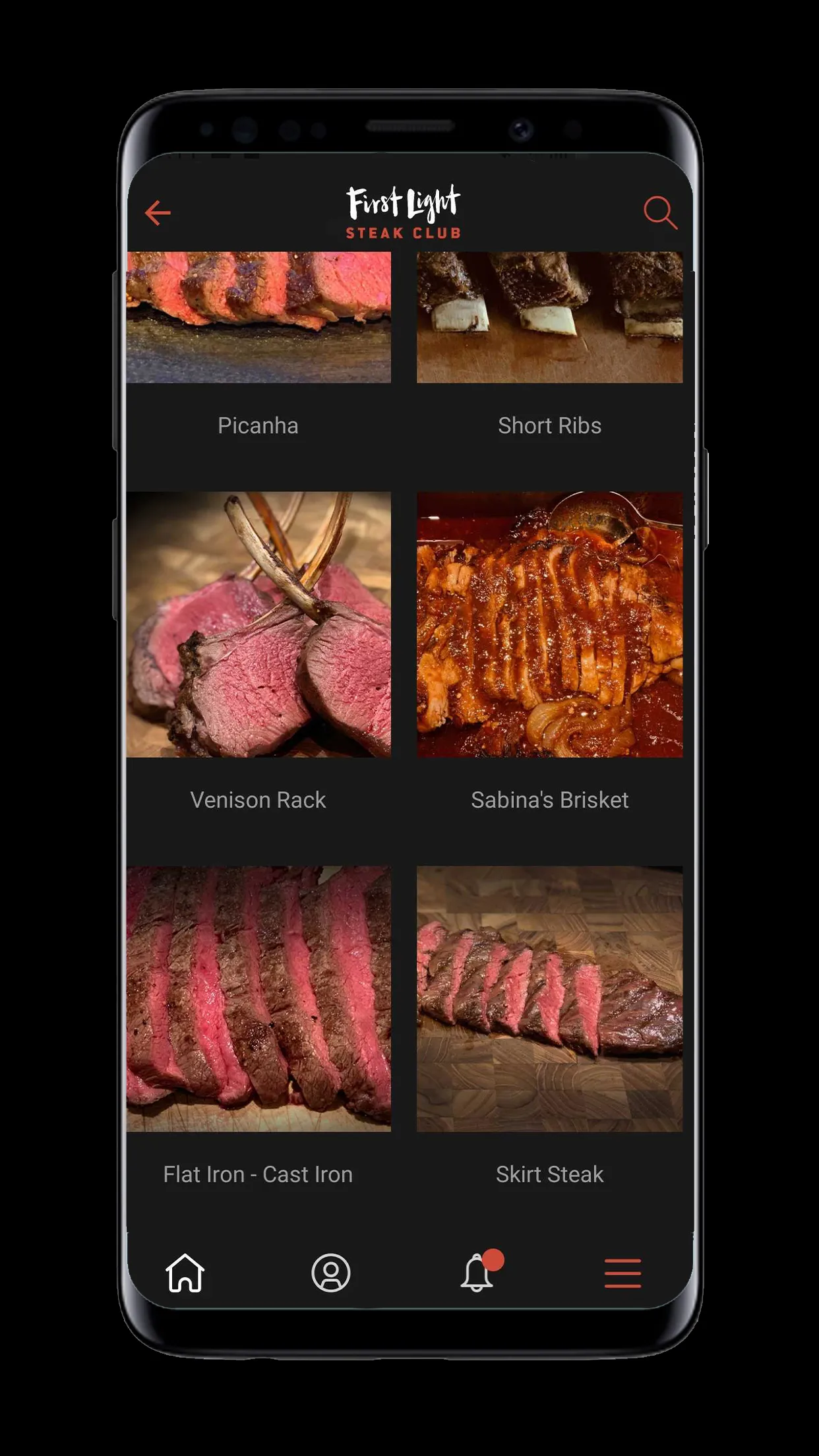 First Light Steak Club | Indus Appstore | Screenshot