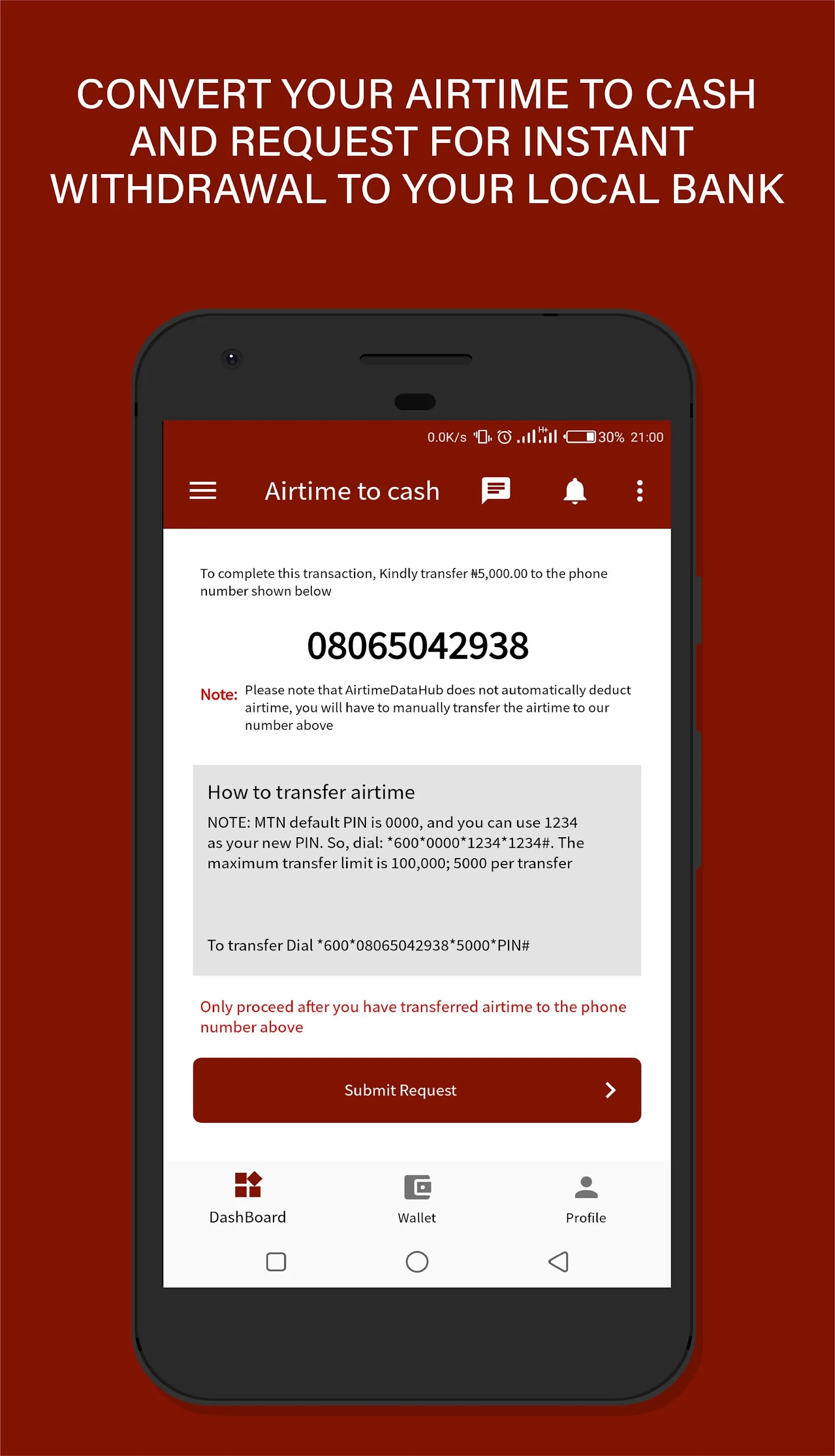 AirtimeDataHub - Sell Airtime | Indus Appstore | Screenshot