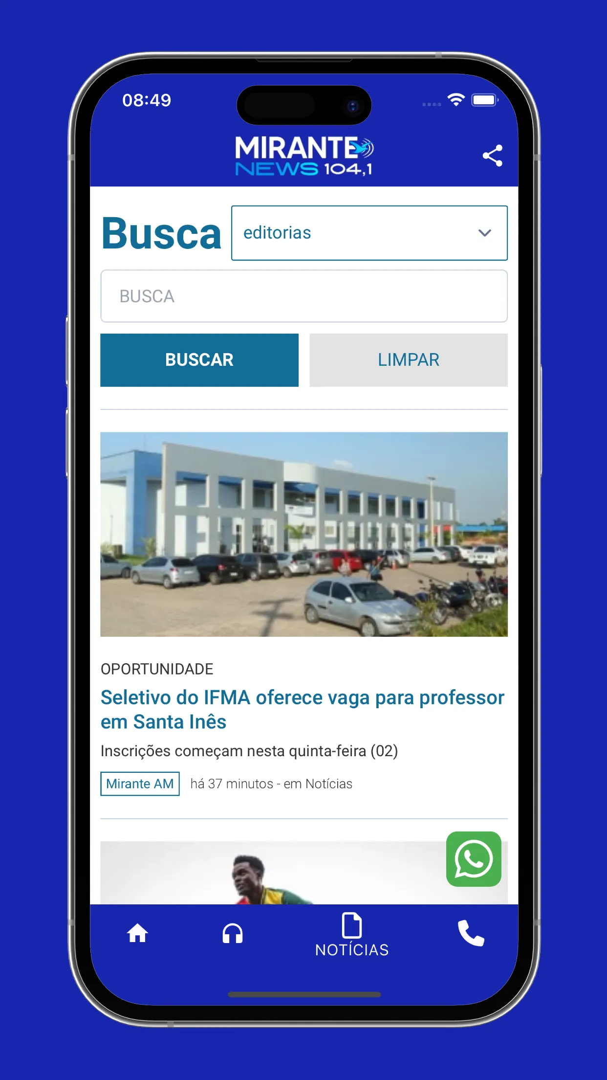 Mirante News | Indus Appstore | Screenshot