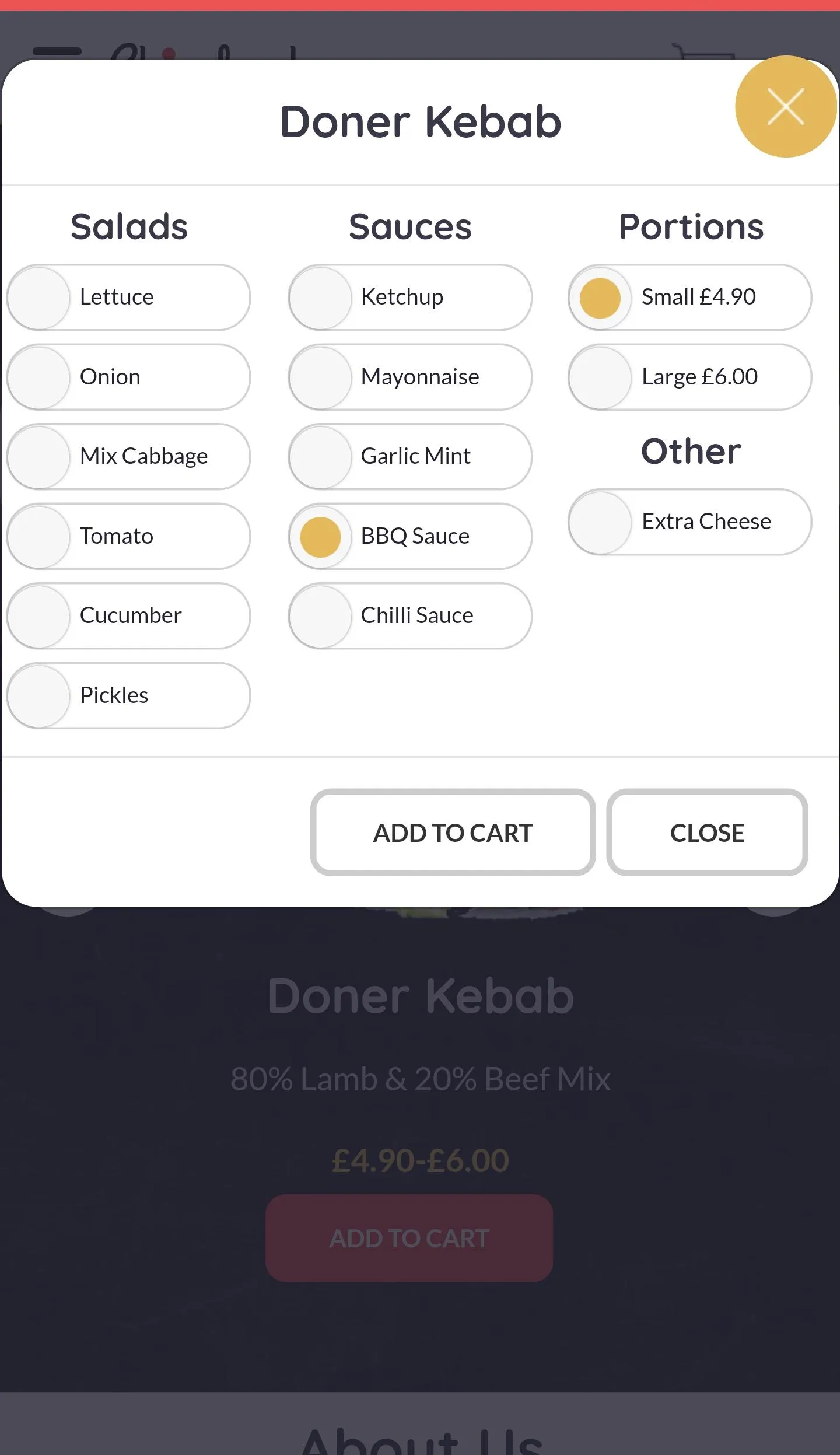 Chicoland Pizzas Kebabs | Indus Appstore | Screenshot