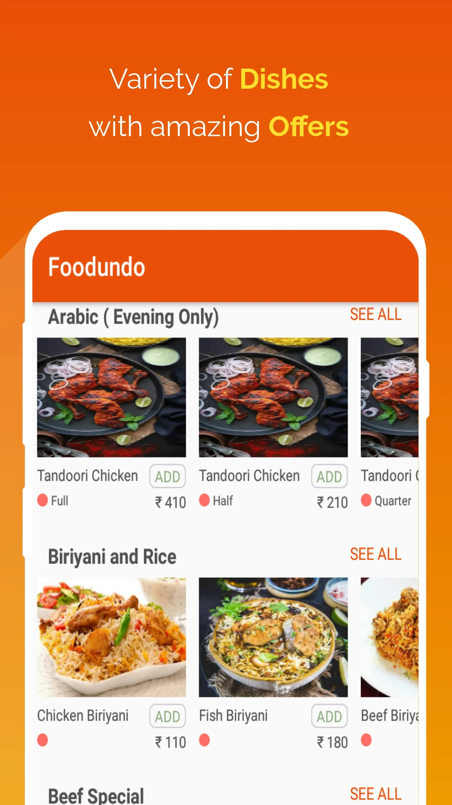 Foodundo | Indus Appstore | Screenshot