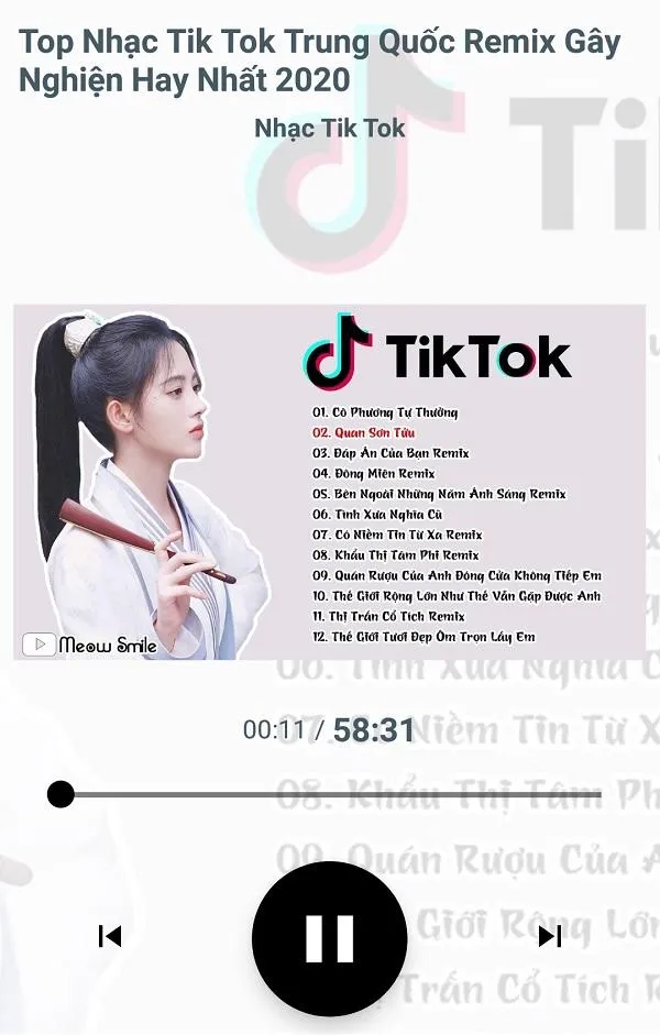 Nhạc tổng hợp trên tik tok | Indus Appstore | Screenshot