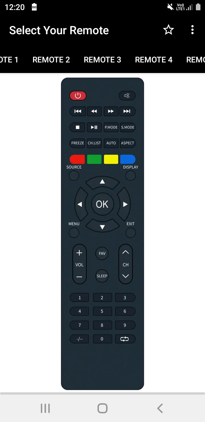 Lloyd TV Remote | Indus Appstore | Screenshot