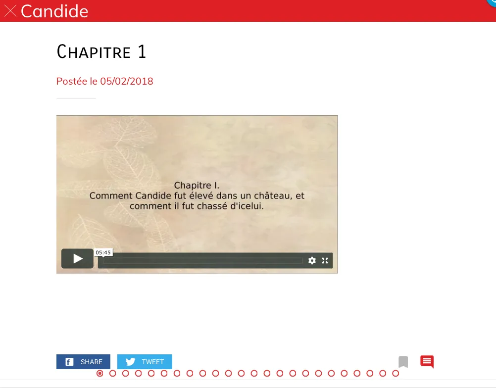 Candide, Voltaire (French) | Indus Appstore | Screenshot