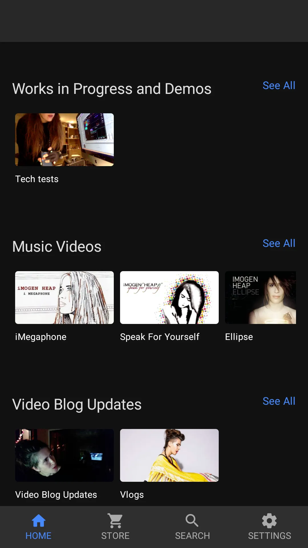 Imogen Heap | Indus Appstore | Screenshot