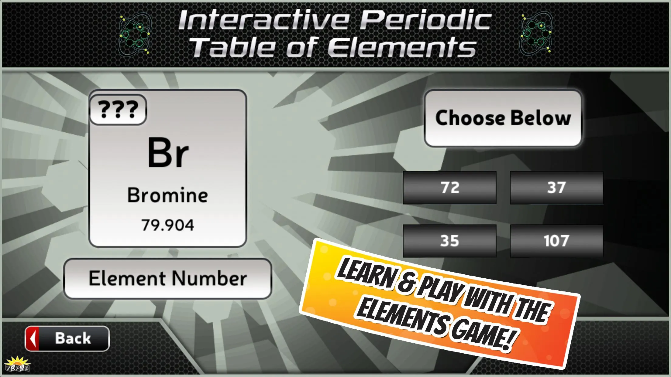 Popar Periodic Table | Indus Appstore | Screenshot