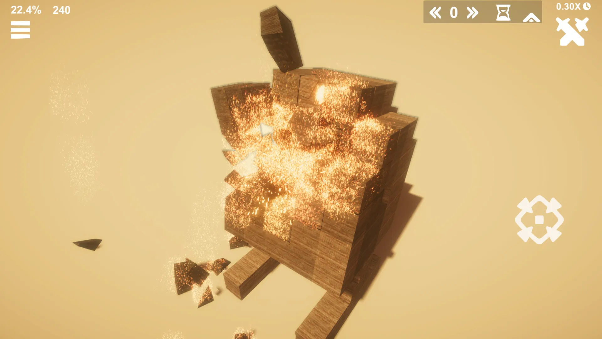 Desert Destruction Sandbox Sim | Indus Appstore | Screenshot