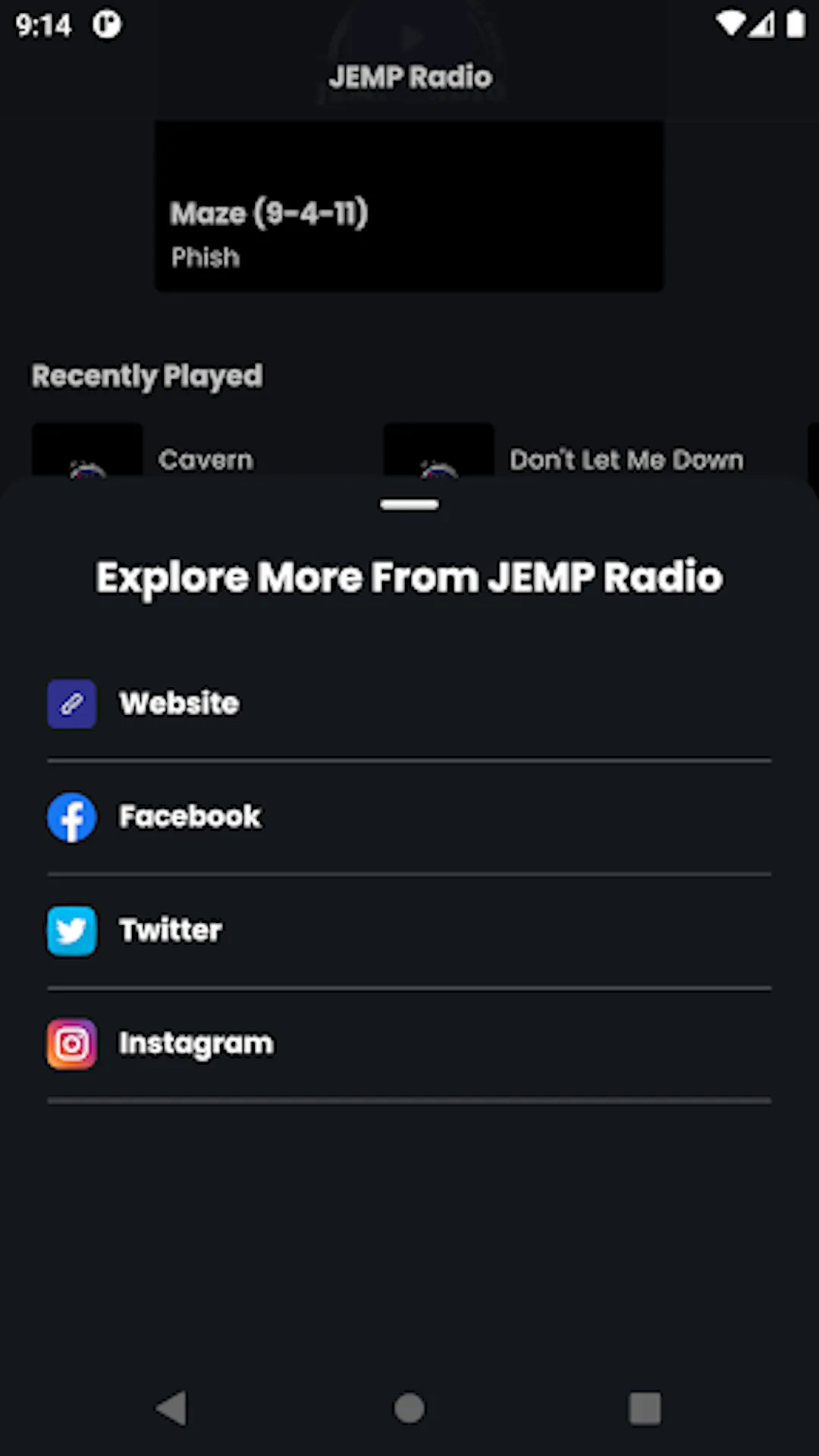 JEMP Radio | Indus Appstore | Screenshot