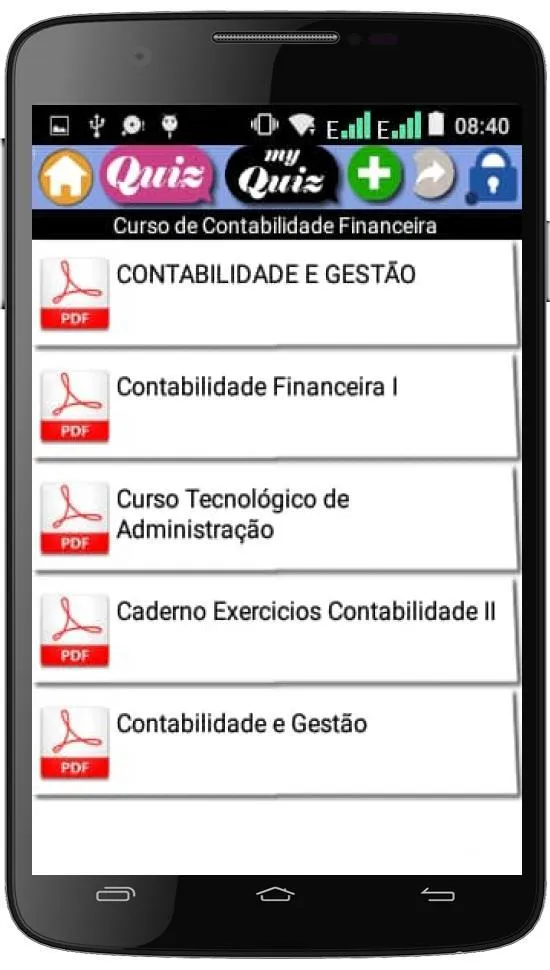 Curso de Contabilidade Finance | Indus Appstore | Screenshot