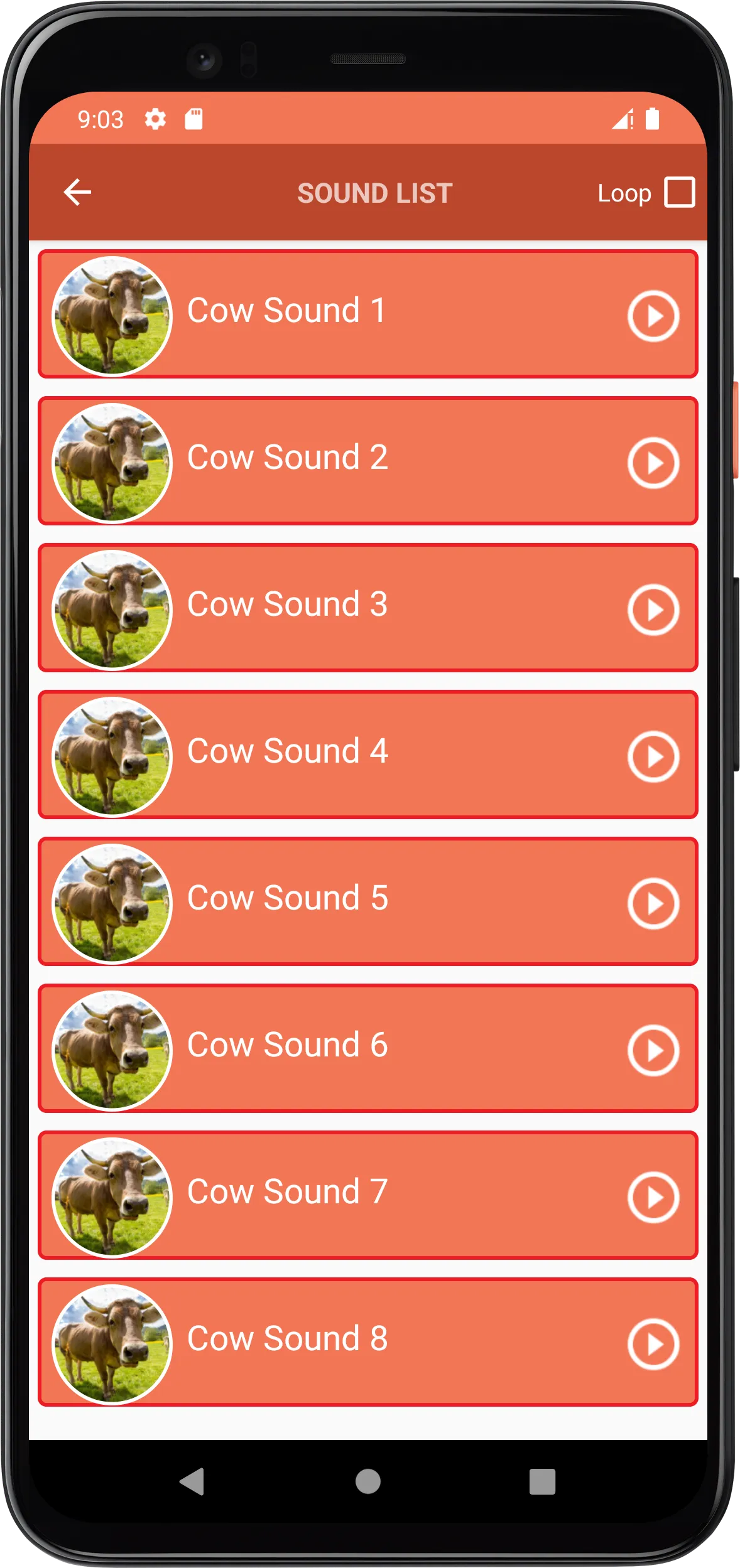 Cow Sounds | Indus Appstore | Screenshot