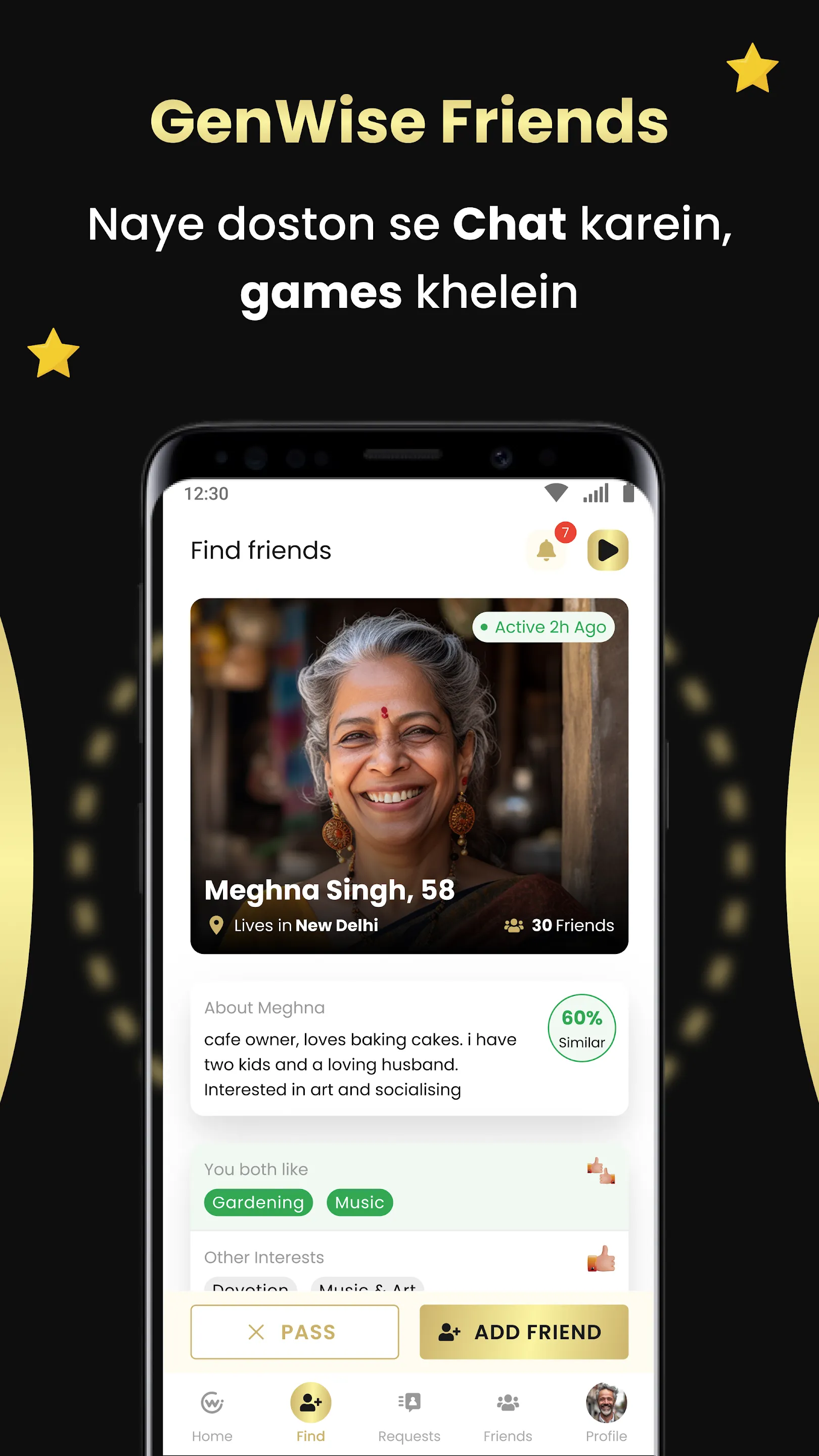 GenWise: Saathi, Friends, UPI | Indus Appstore | Screenshot