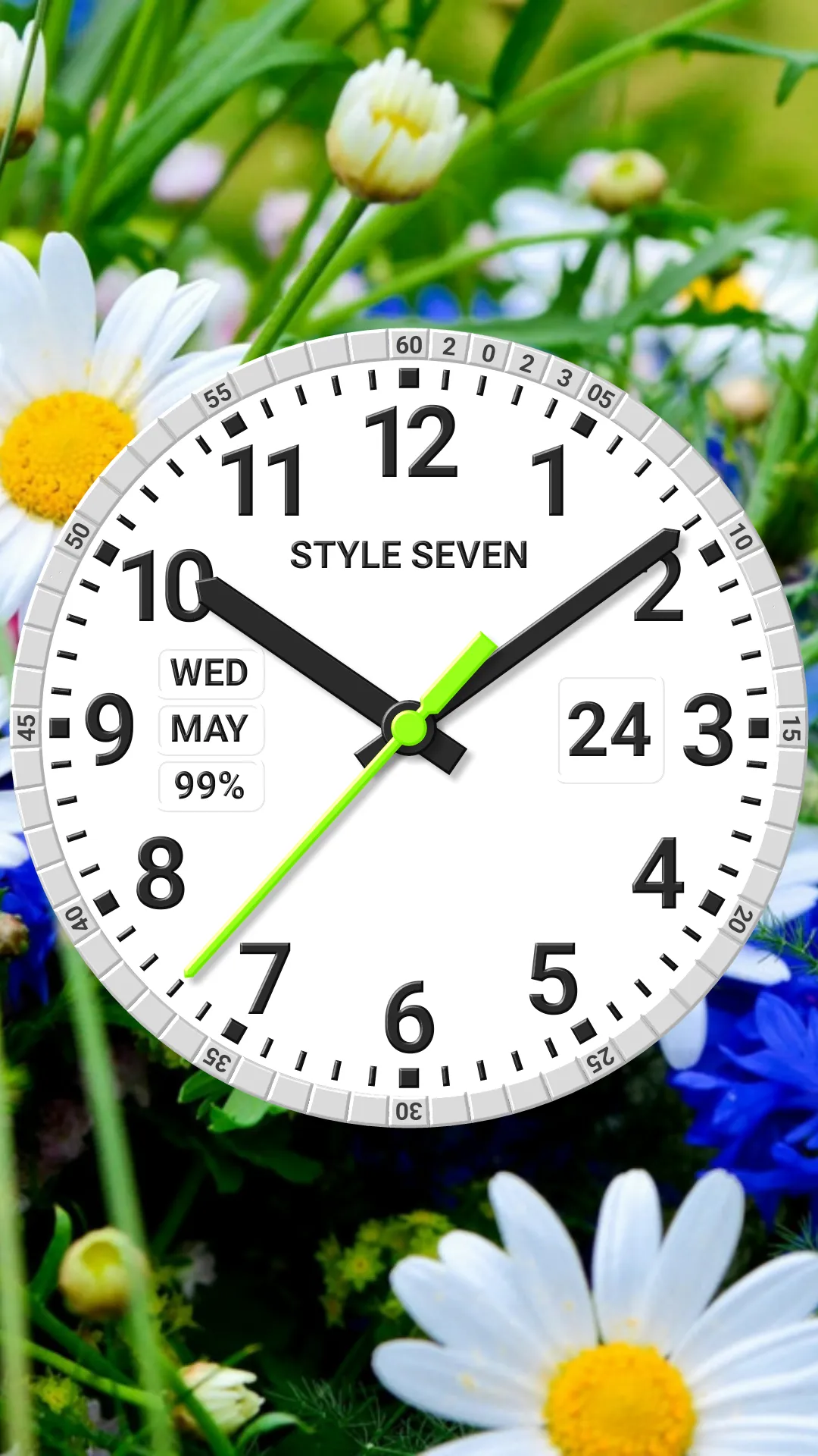 Analog Clock Constructor-7 | Indus Appstore | Screenshot