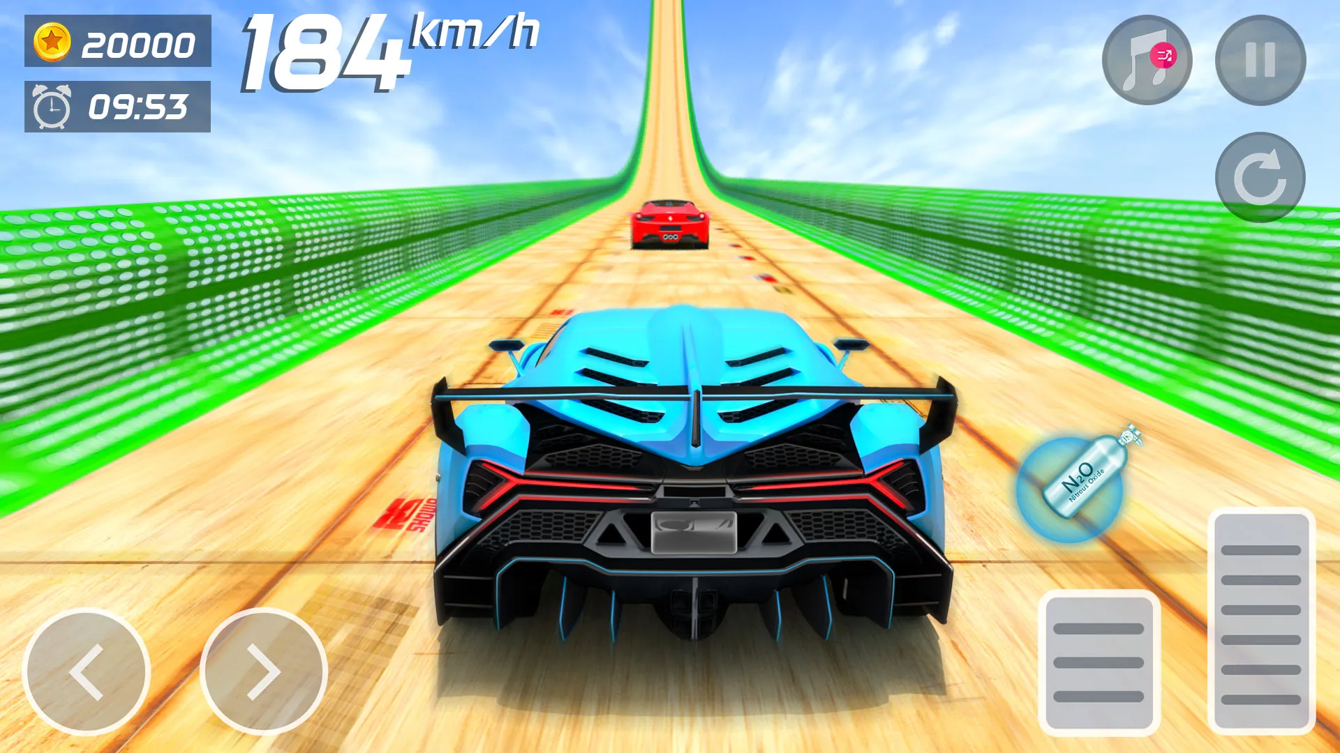 Superhero Car: Mega Ramp Games | Indus Appstore | Screenshot