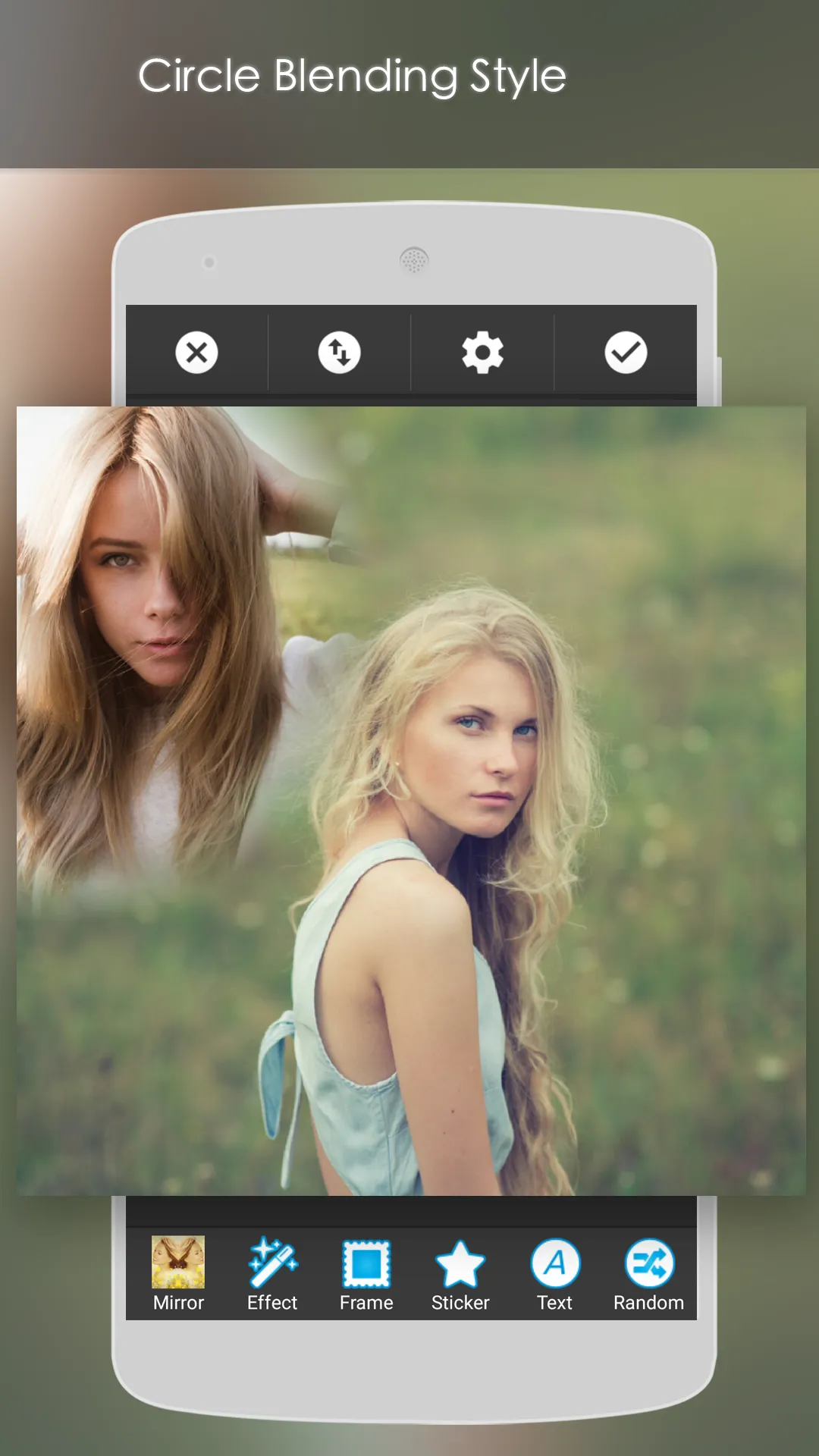 Photo Blender: Mix Photos | Indus Appstore | Screenshot