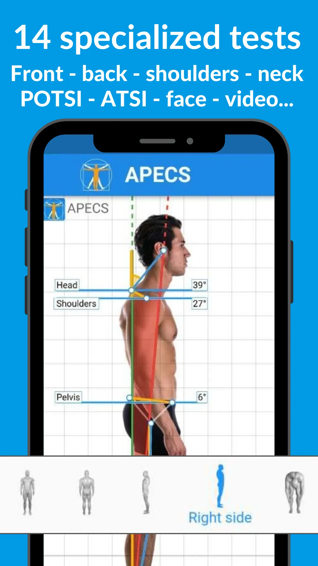 APECS: Body Posture Evaluation | Indus Appstore | Screenshot