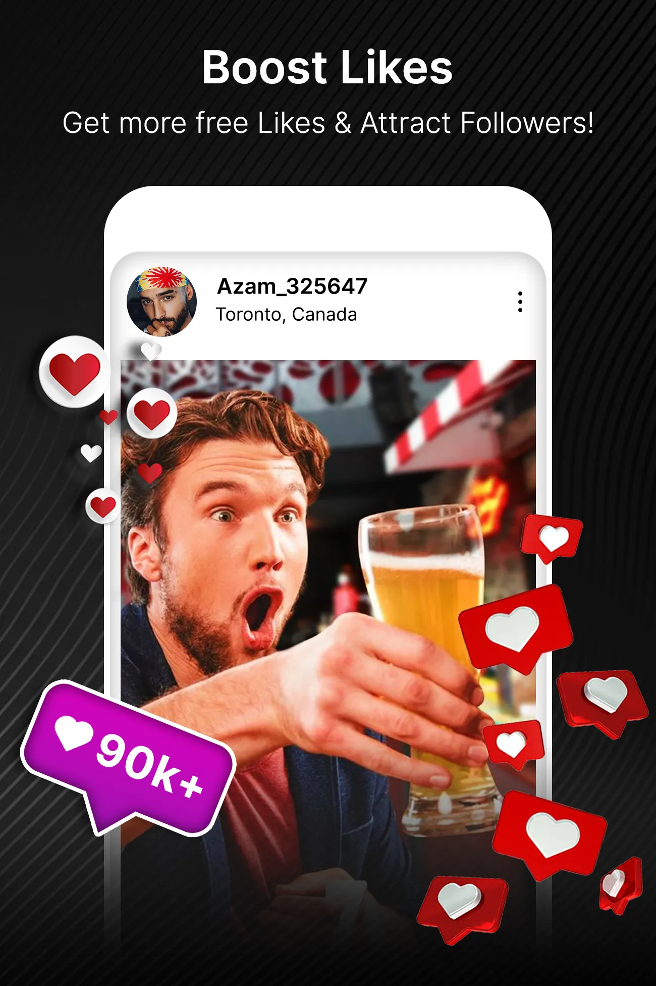 Follower Plus, Likes & Views | Indus Appstore | Screenshot