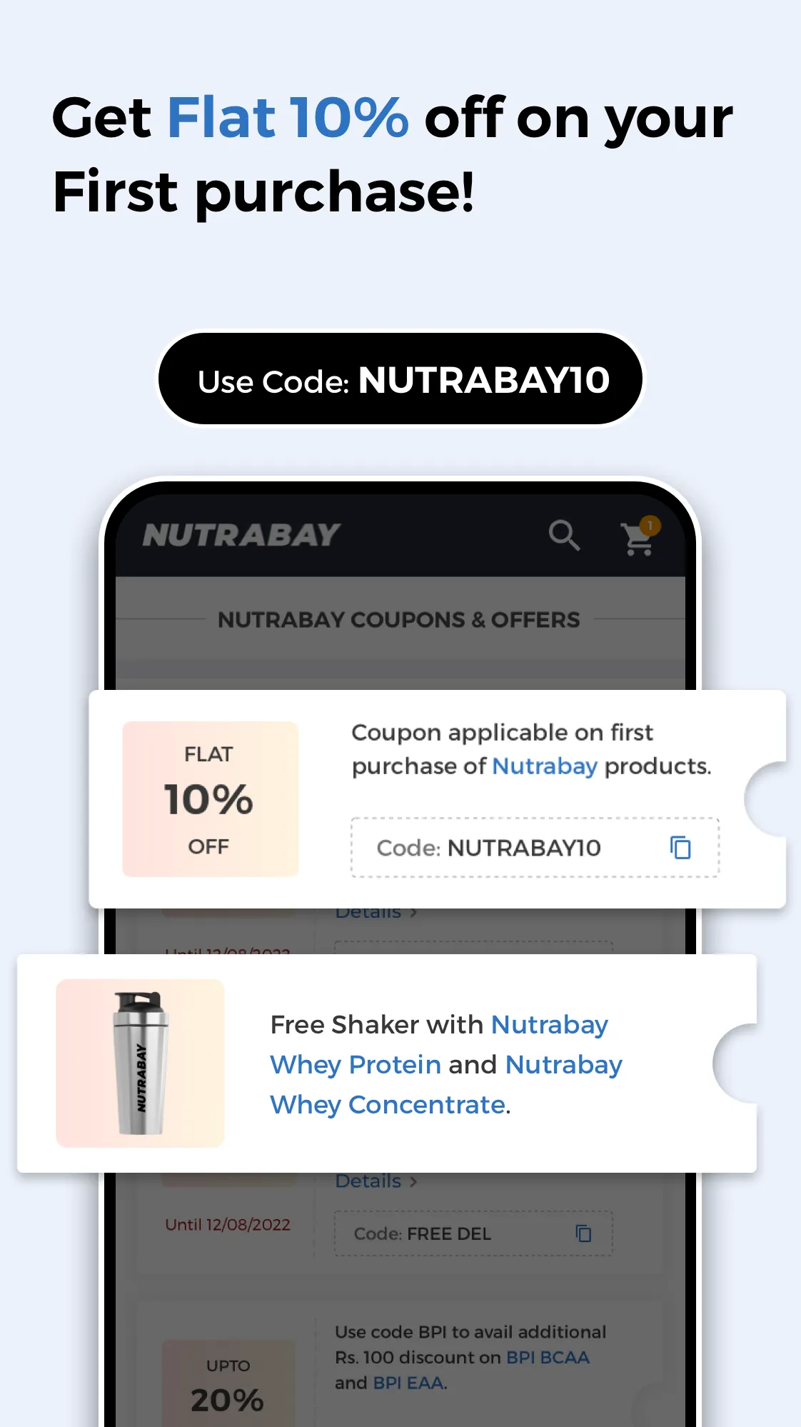 Nutrabay: Supplements Store | Indus Appstore | Screenshot