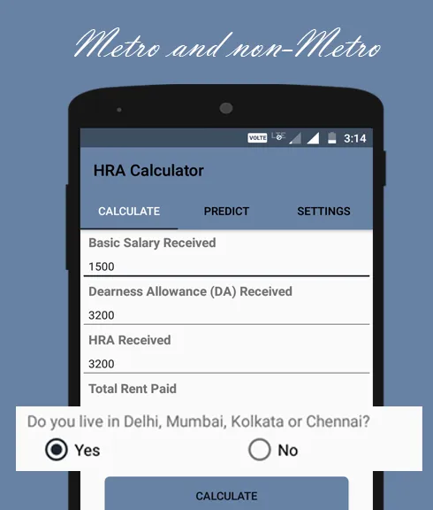 HRA Calculator and Predictor | Indus Appstore | Screenshot