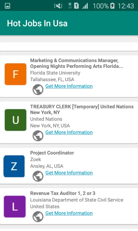 USA Jobs, Jobs in USA | Indus Appstore | Screenshot