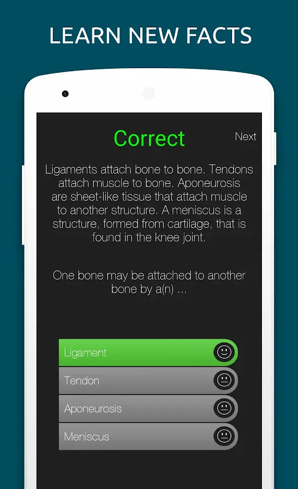 Anatomy & Physiology Quiz Test | Indus Appstore | Screenshot